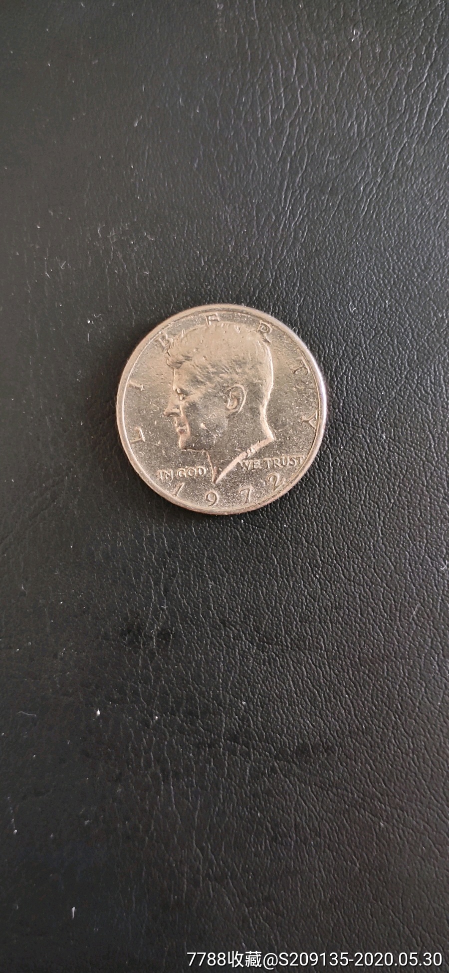 外国硬币美国1972年半无满五十元包邮-外国钱币-7788收藏__收藏热线