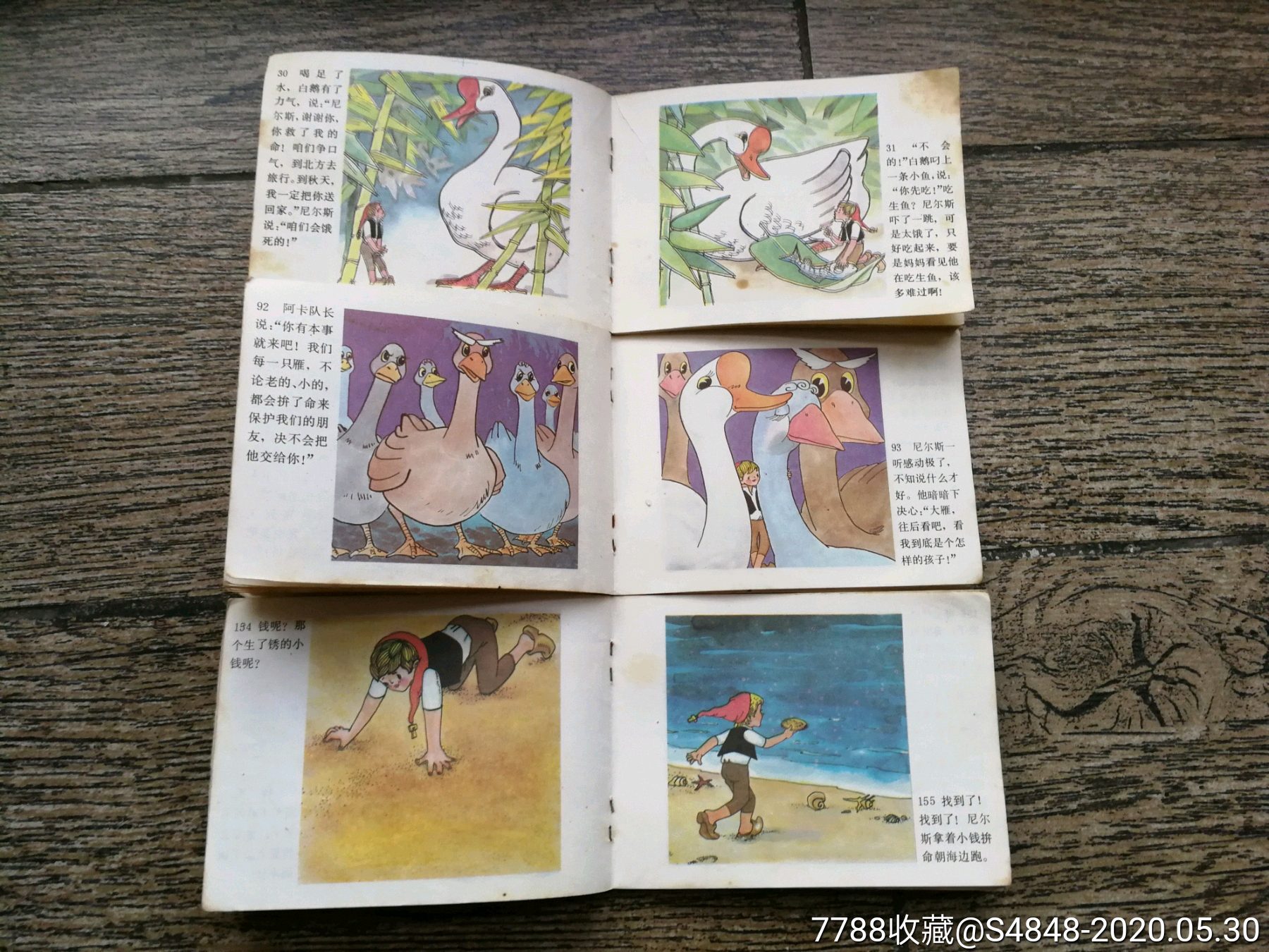 骑鹅旅行记连环画简单图片