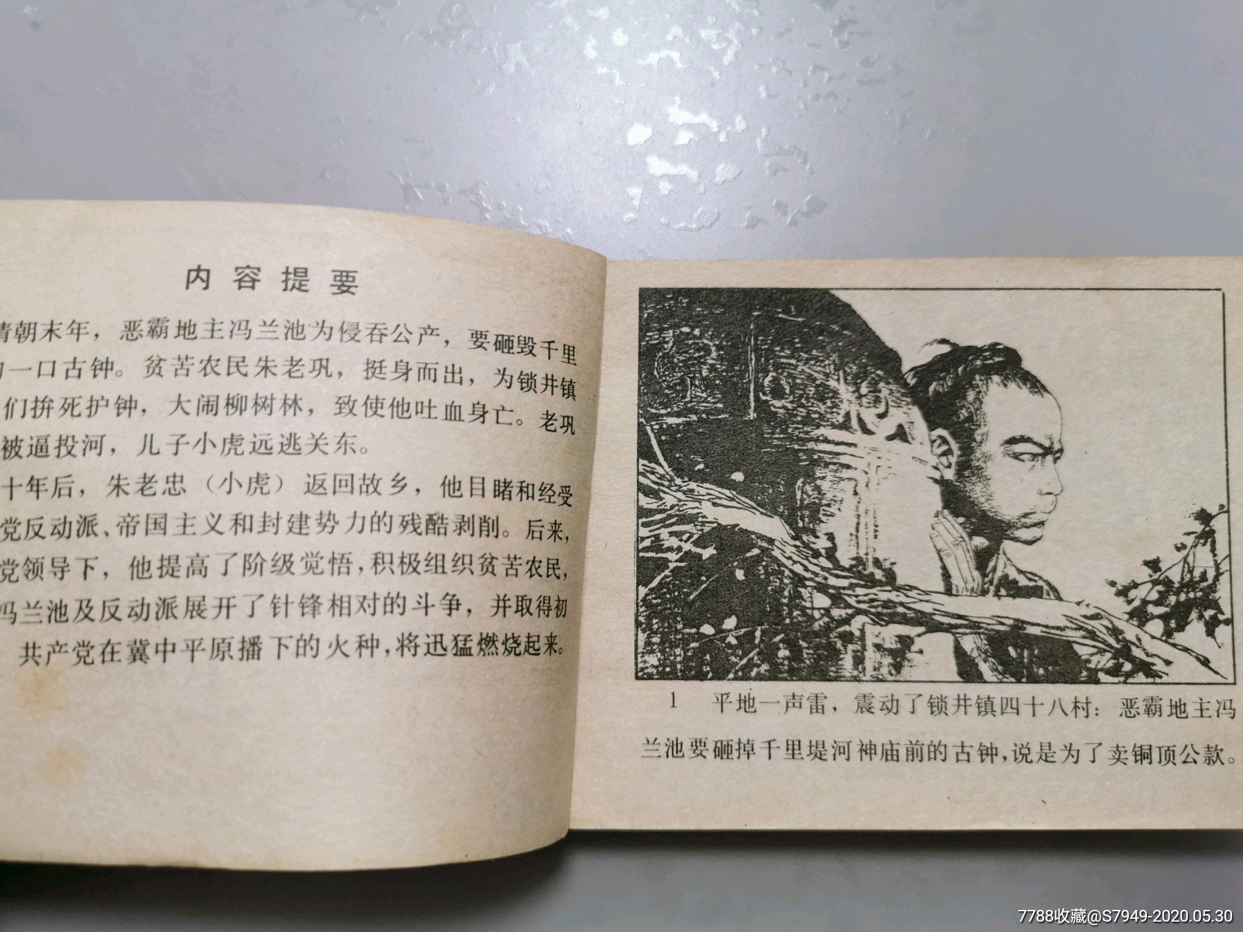 红旗谱【获奖书-64开】王怀琪-连环画/小人书-7788收藏