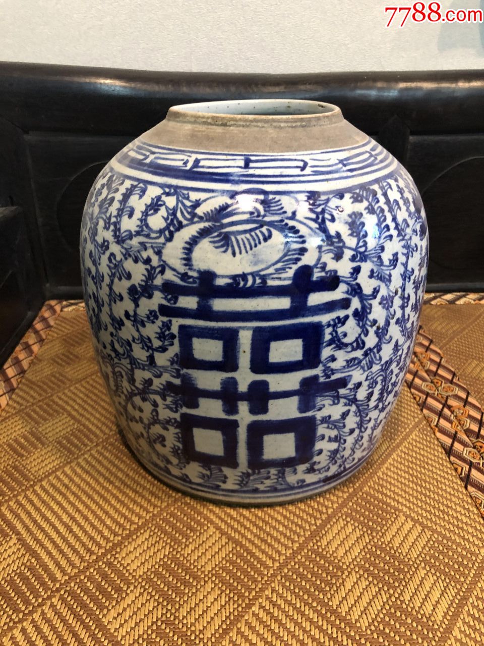 民国喜字罐三-青花瓷-7788商城__七七八八商品交易平台(7788.com)