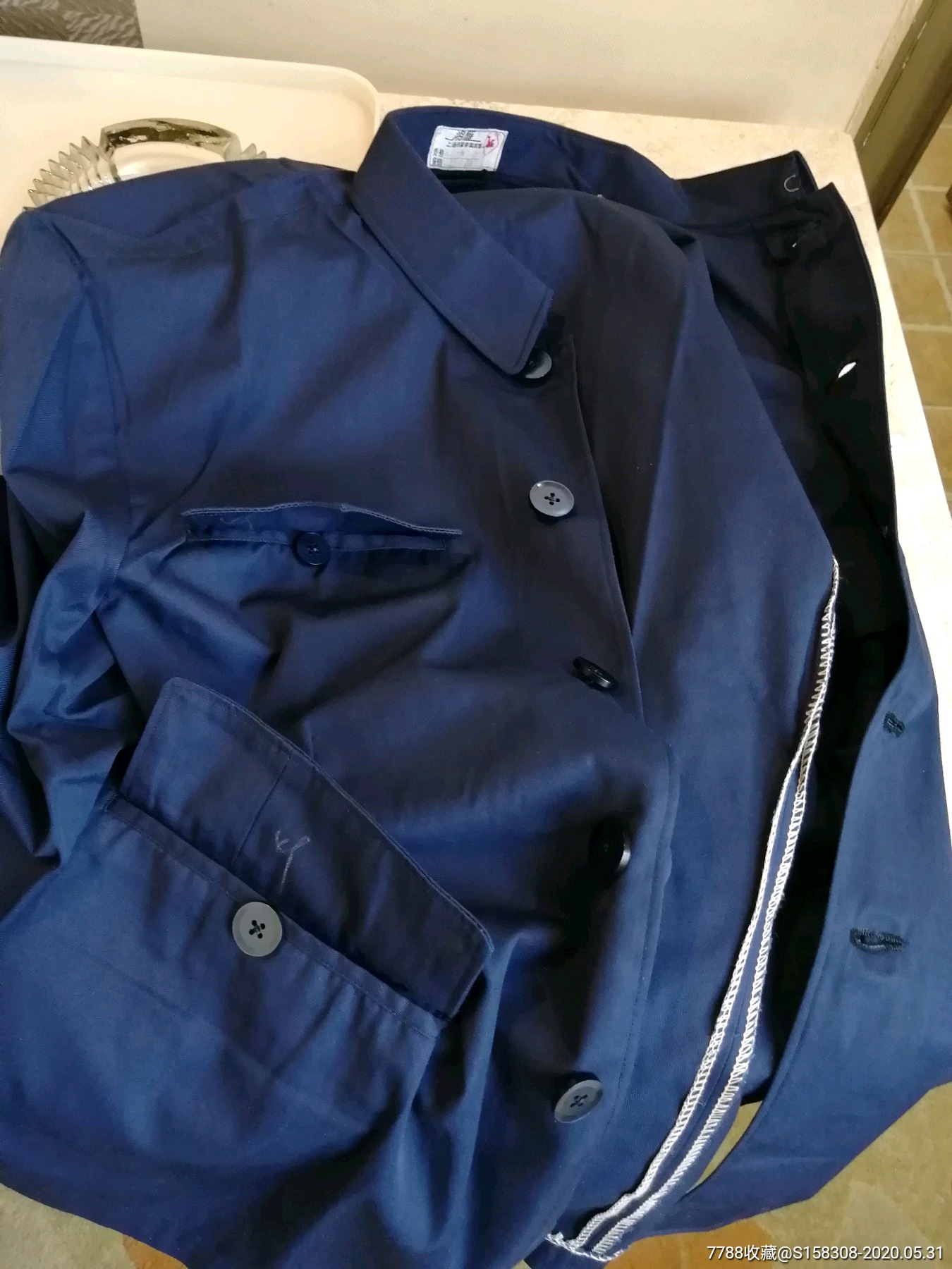 全新涤卡中山服-中山装-7788收藏__收藏热线