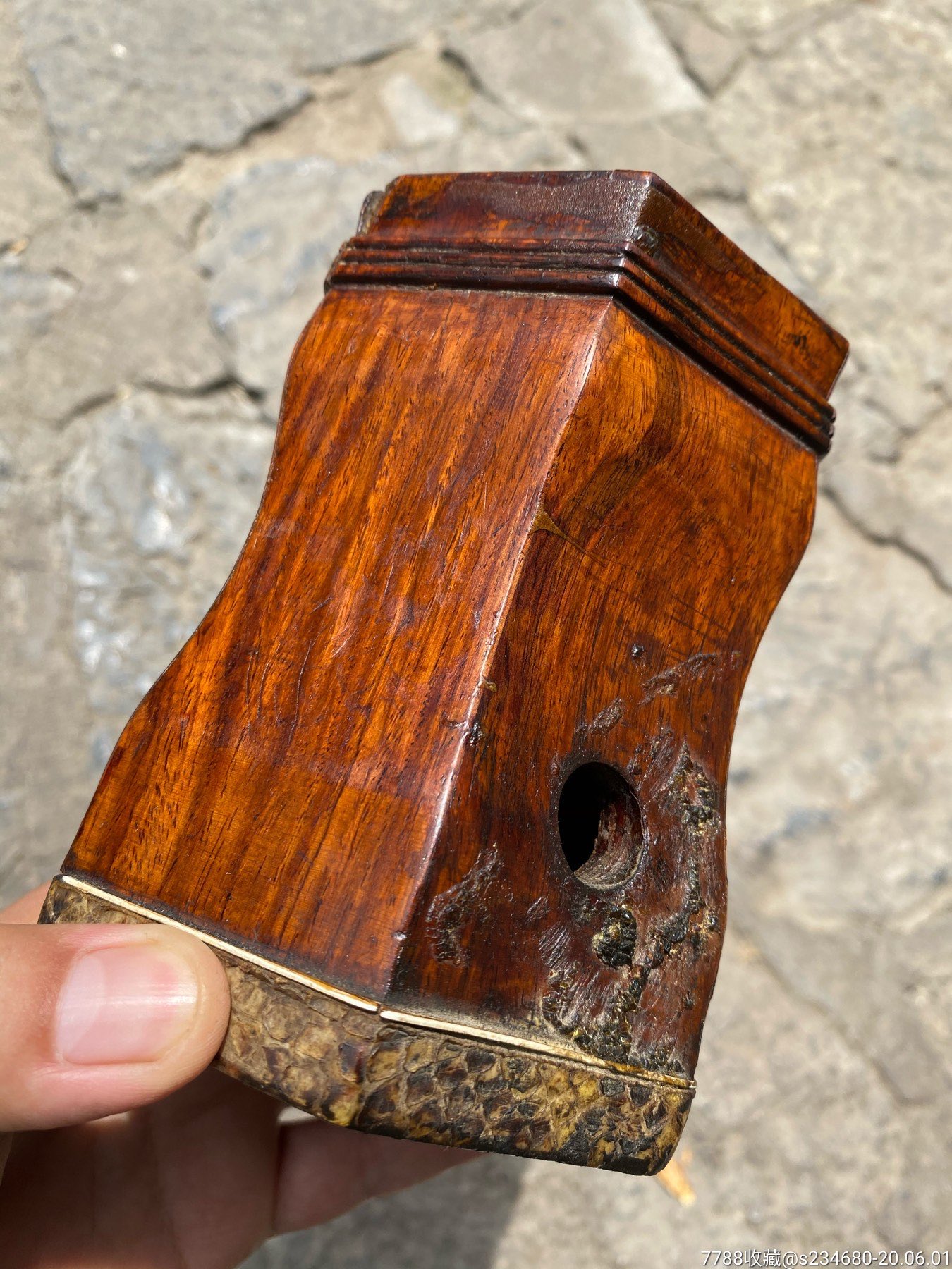 海南黄花梨二胡筒-二胡/胡琴-7788收藏