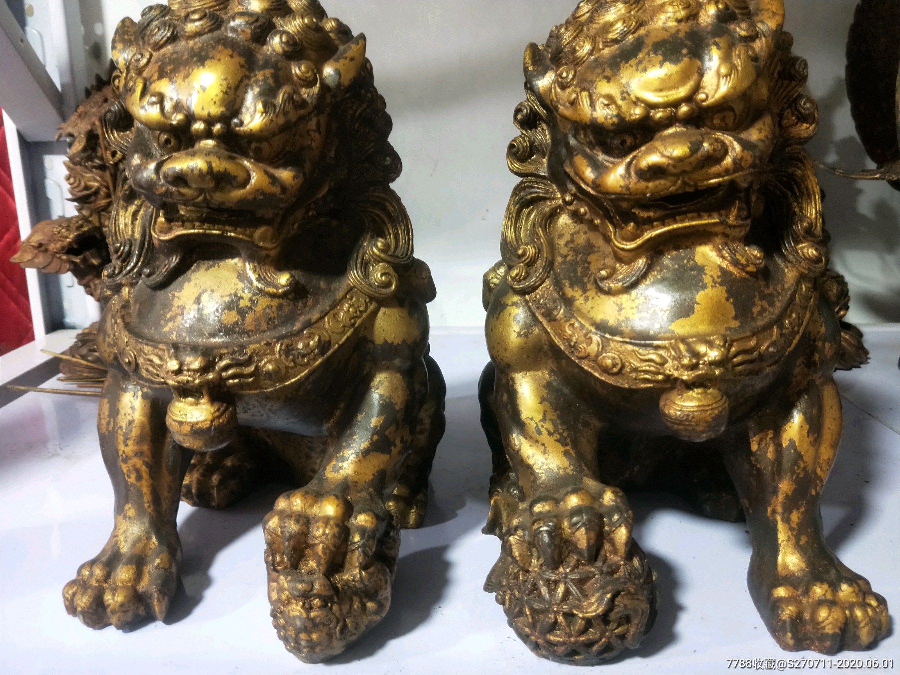 铜狮子_价格2600元【小张铜器店】_第1张_7788收藏__收藏热线