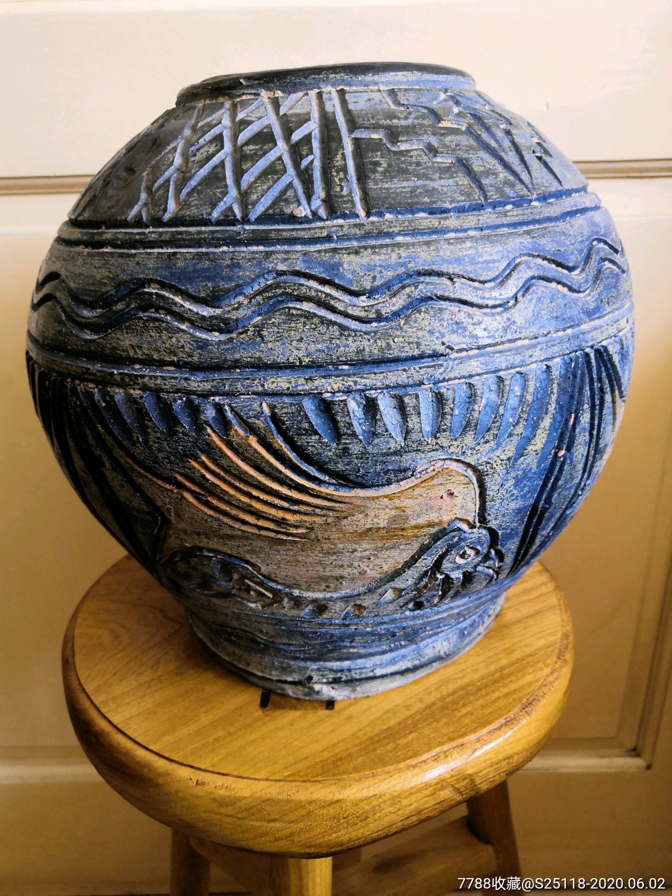 辽三彩精美大罐