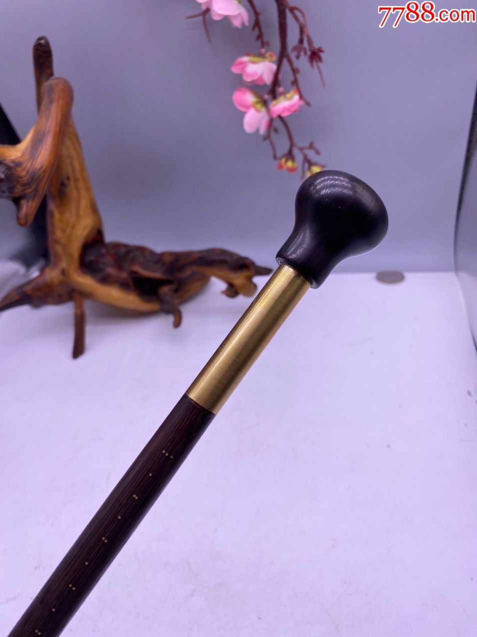 文明棍,尺寸54厘米,品相如图,168包快递