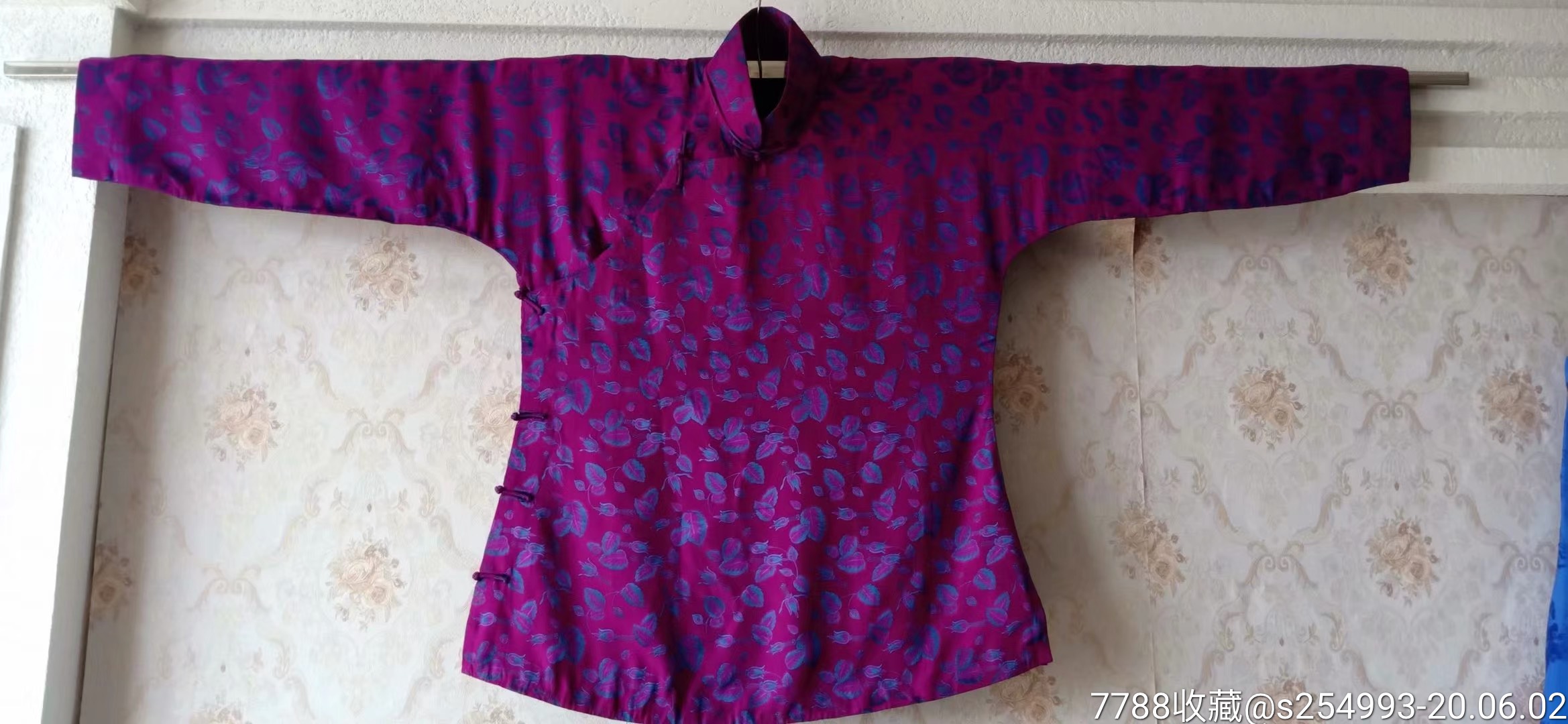 民国织锦缎旗袍