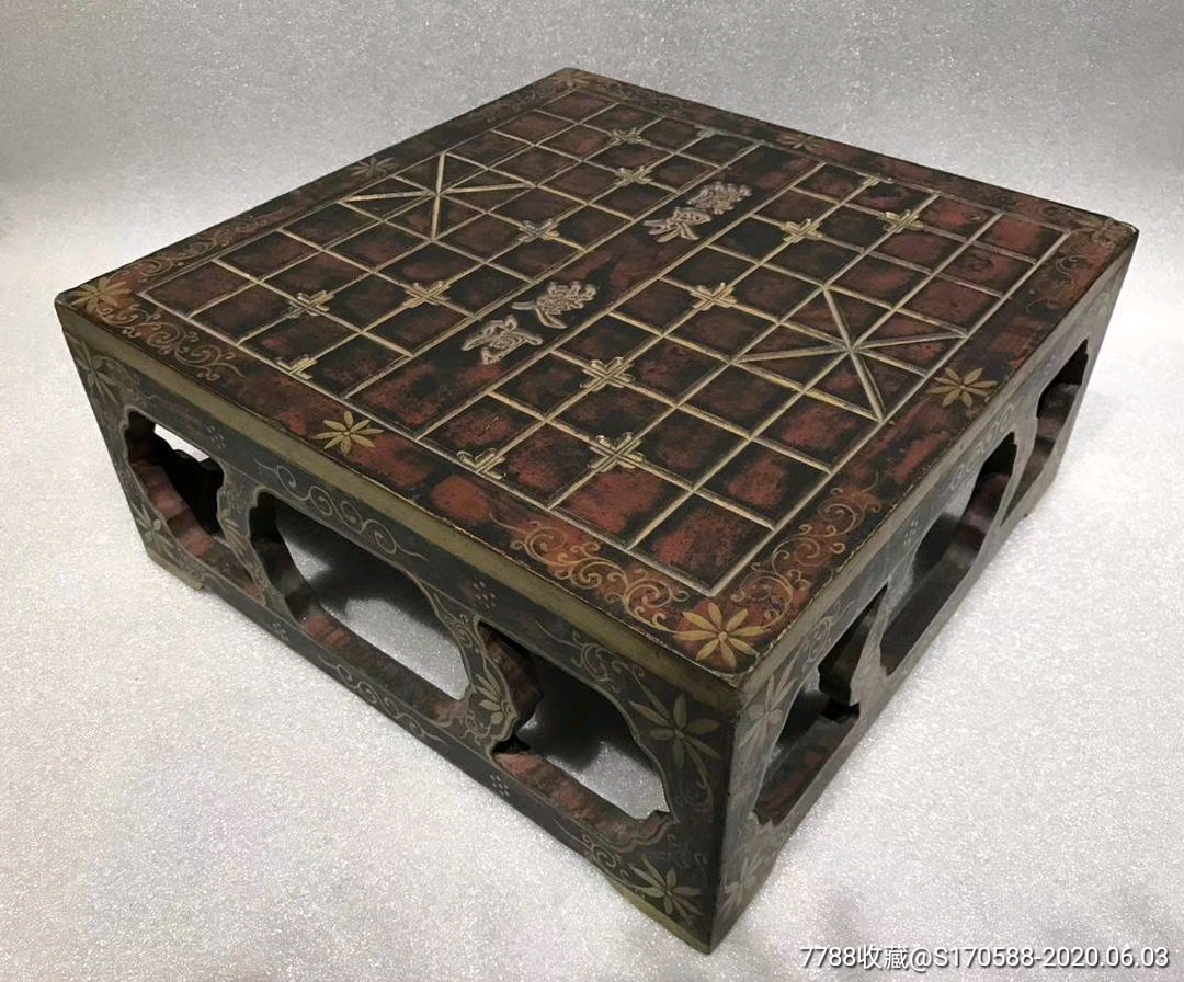康熙年制,老红木,一桌两用,象棋,围棋桌,包老包真,使用佳品.