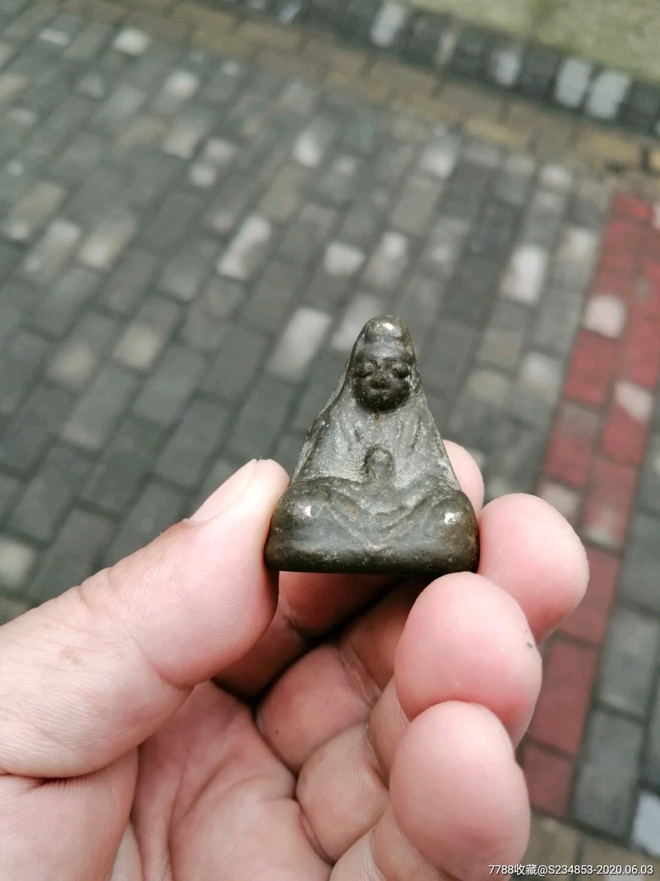 民国小铜佛-铜像/铜佛像-7788收藏__收藏热线