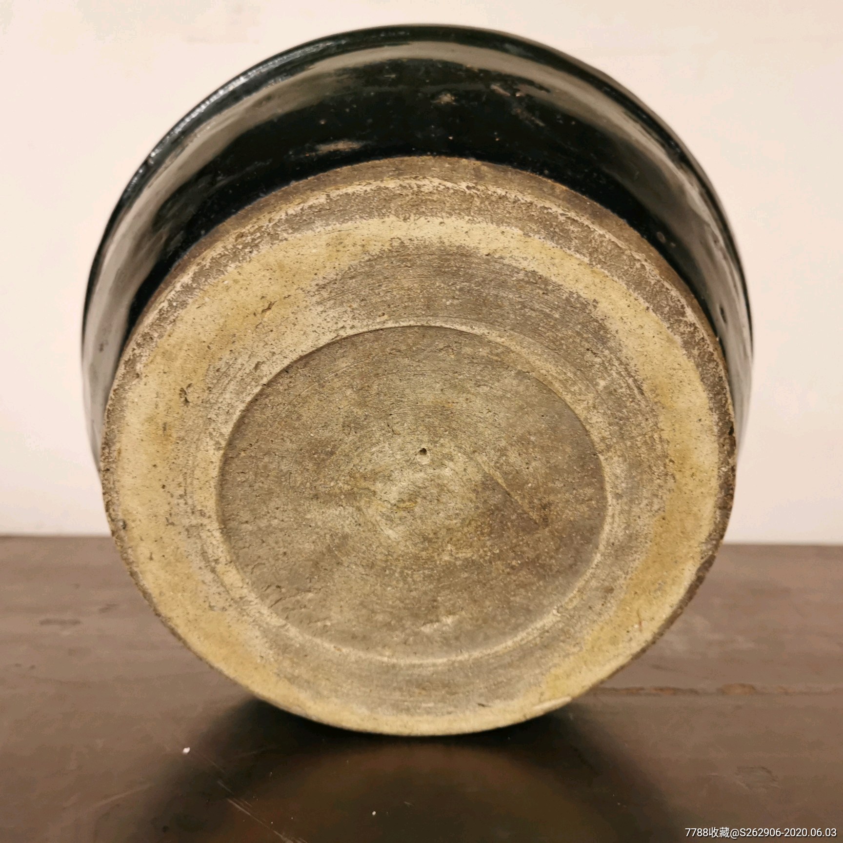 民国山西老窑瓷黑釉小钵黑碗