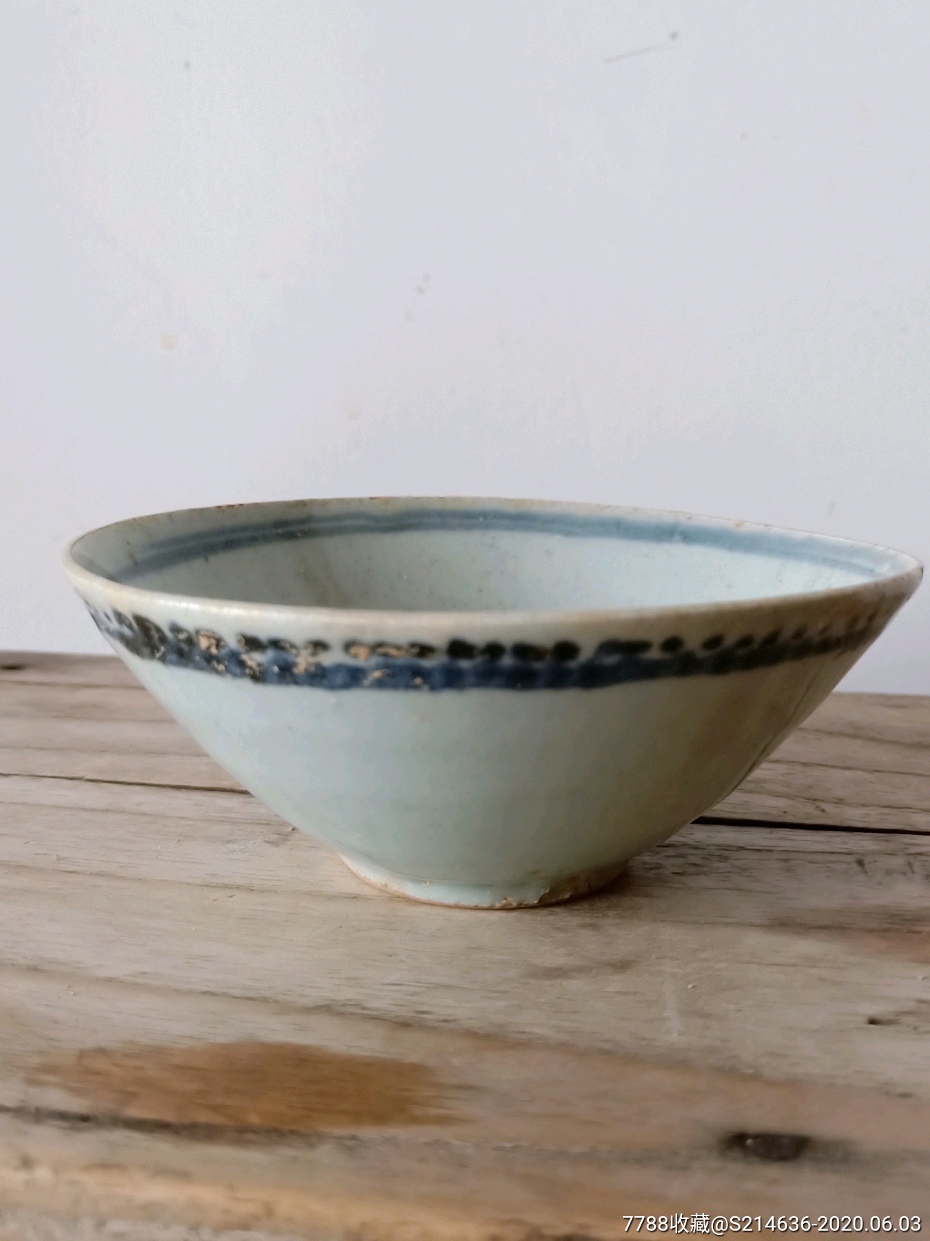 明早期青花碗