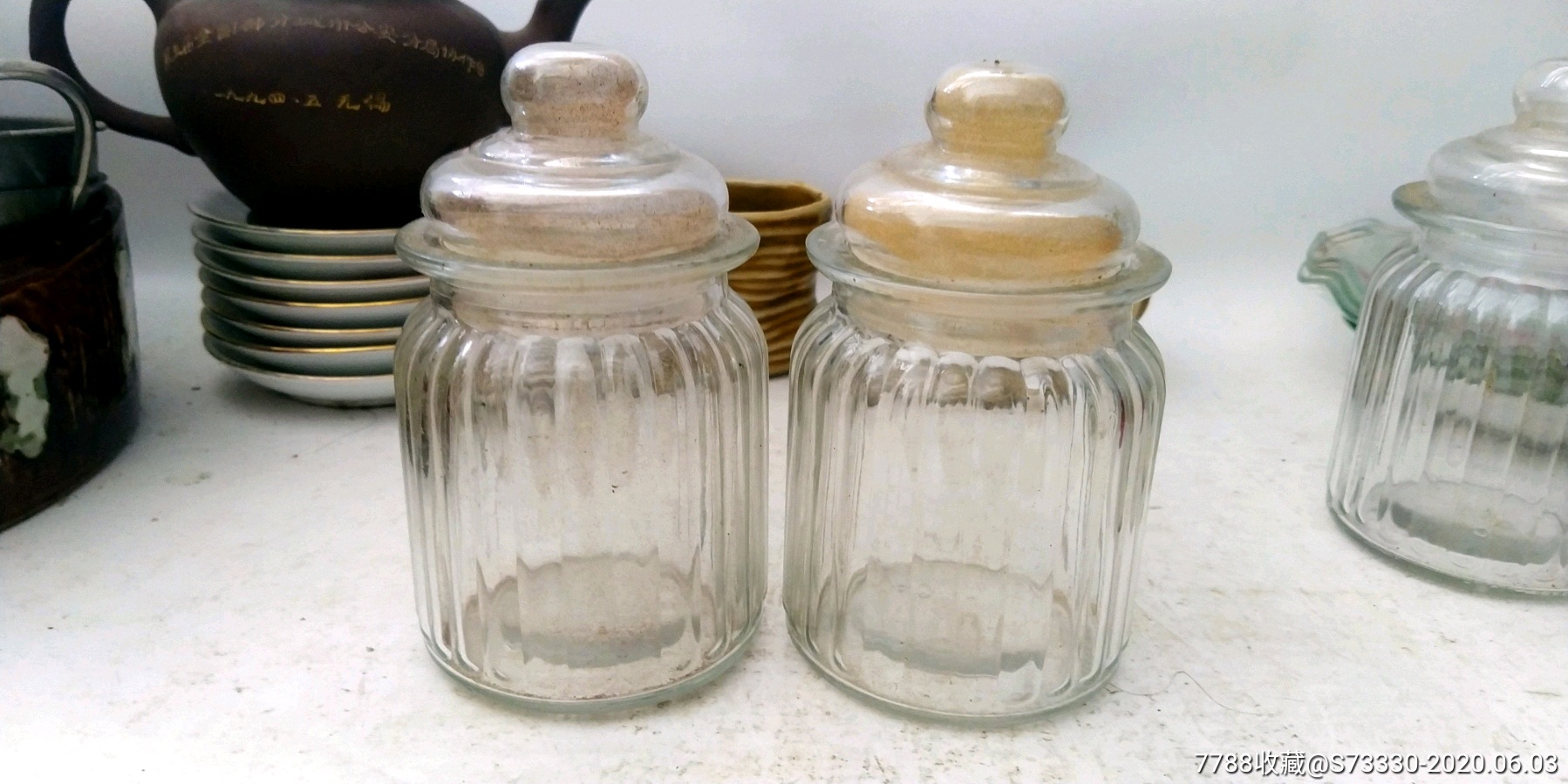 密封玻璃瓶子一对_价格35元_第1张_7788收藏__收藏热线