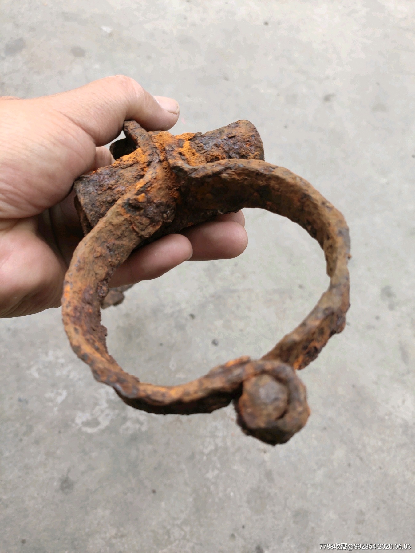 辽金时期.刑具锁"脚镣"