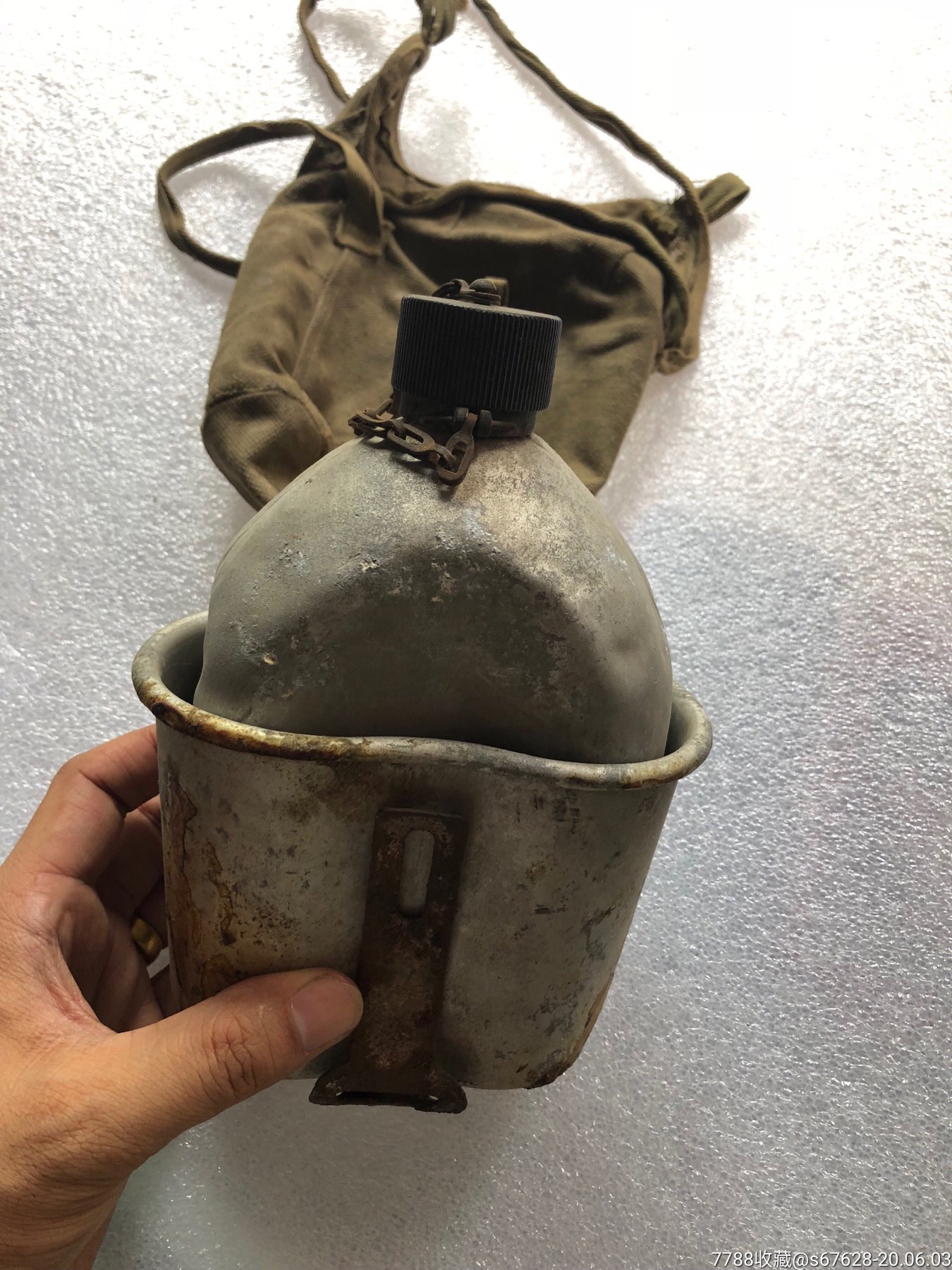1942年抗战时期美军*用水壶