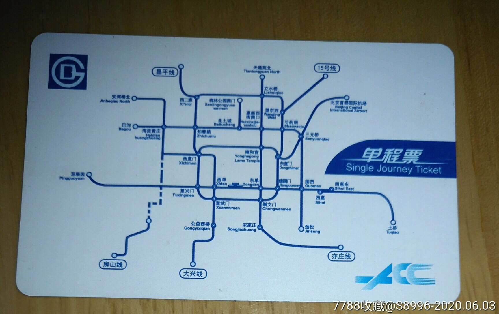 北京.单程票