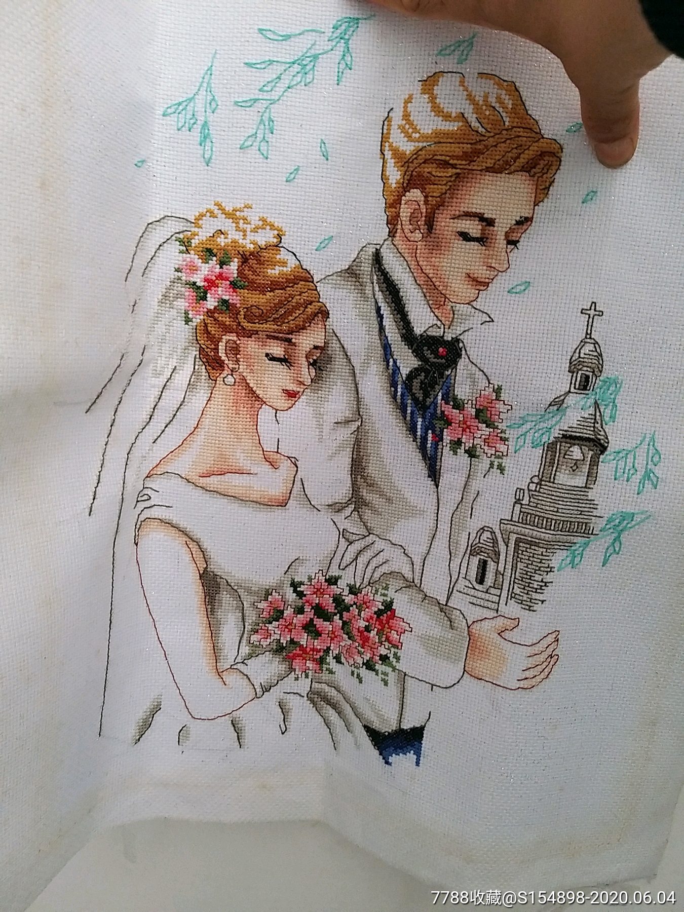 帅哥美女十字绣