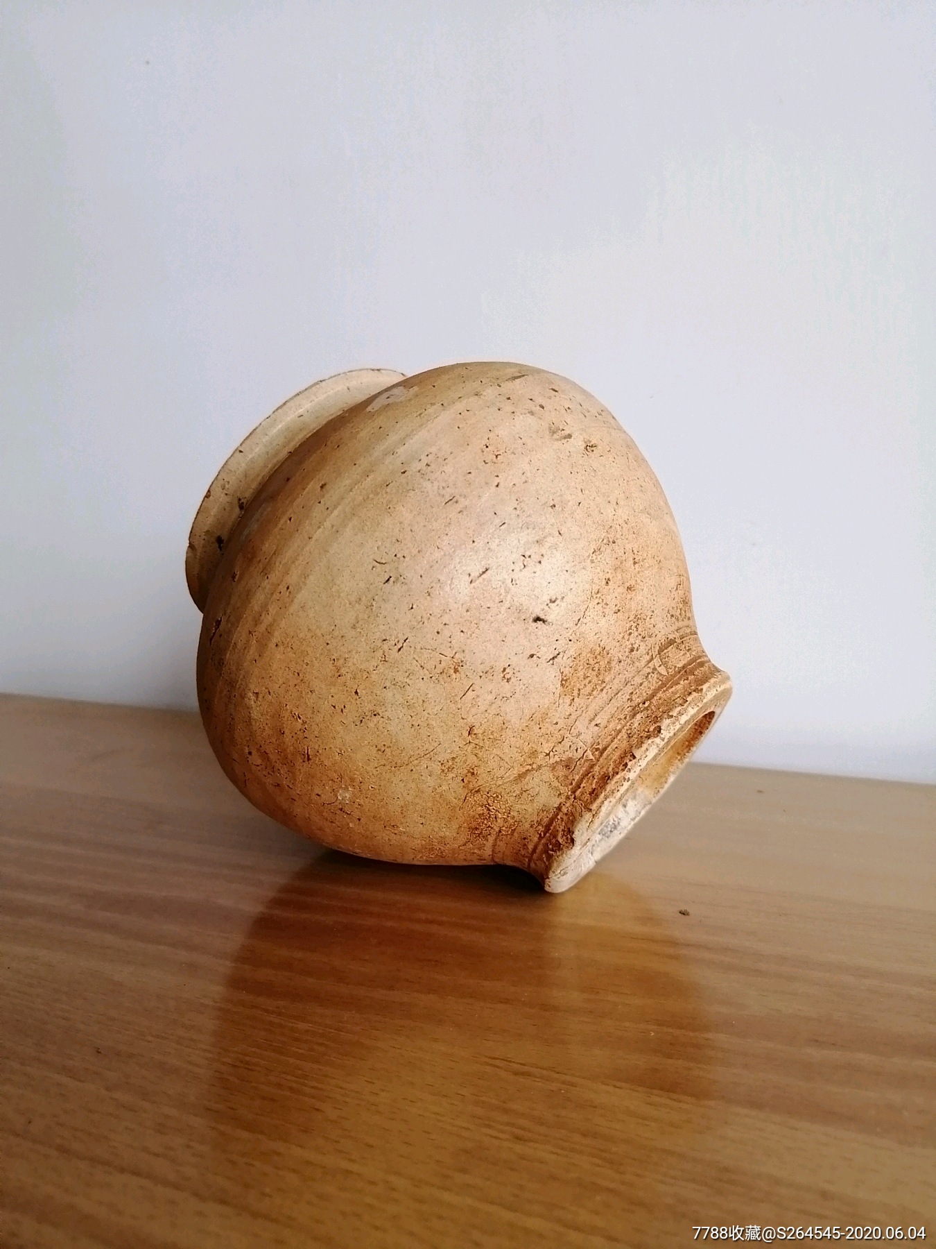 宋代宣州窑月亮罐
