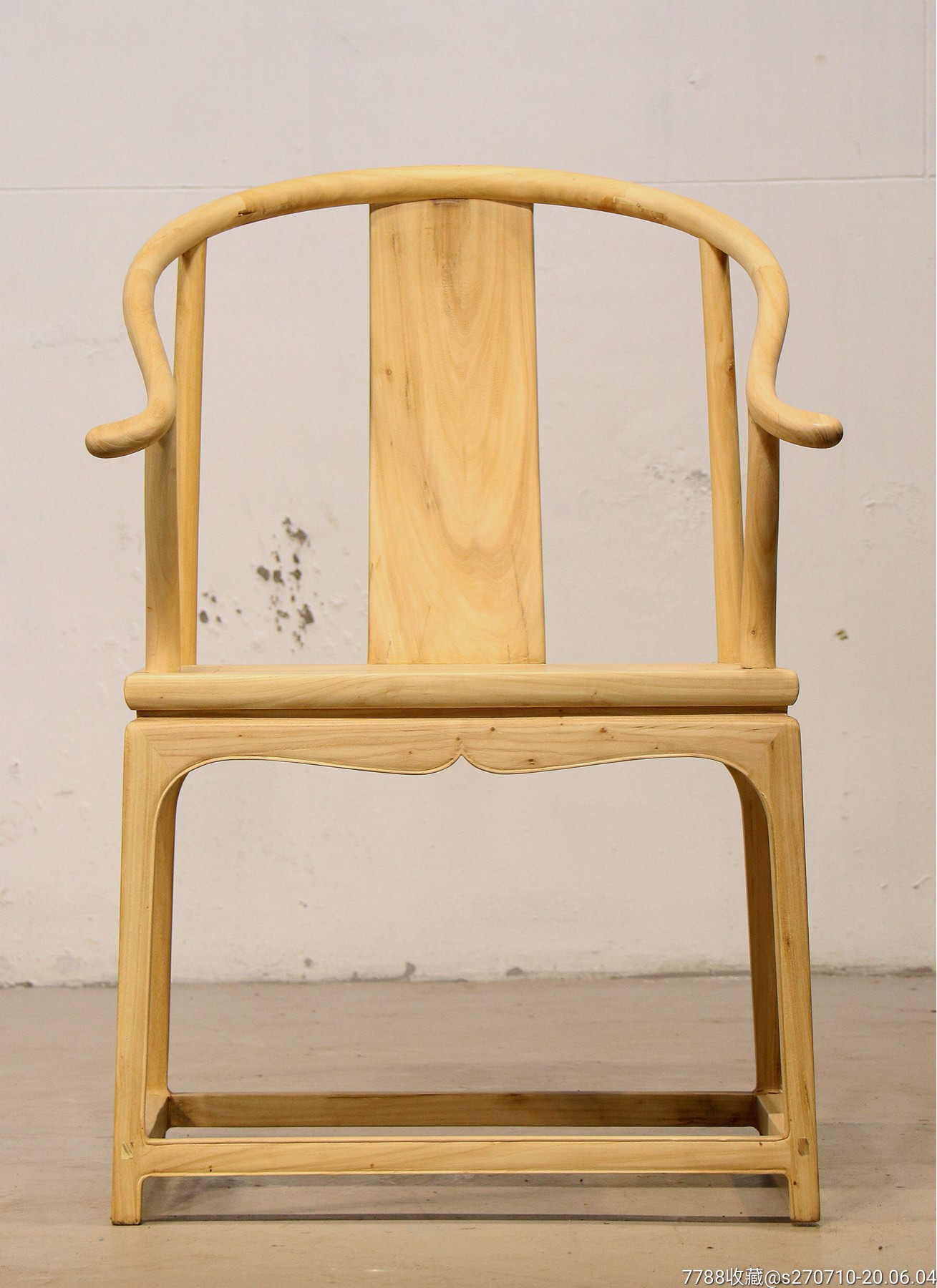 老榆木圈椅中式实木茶椅可定做实木家具