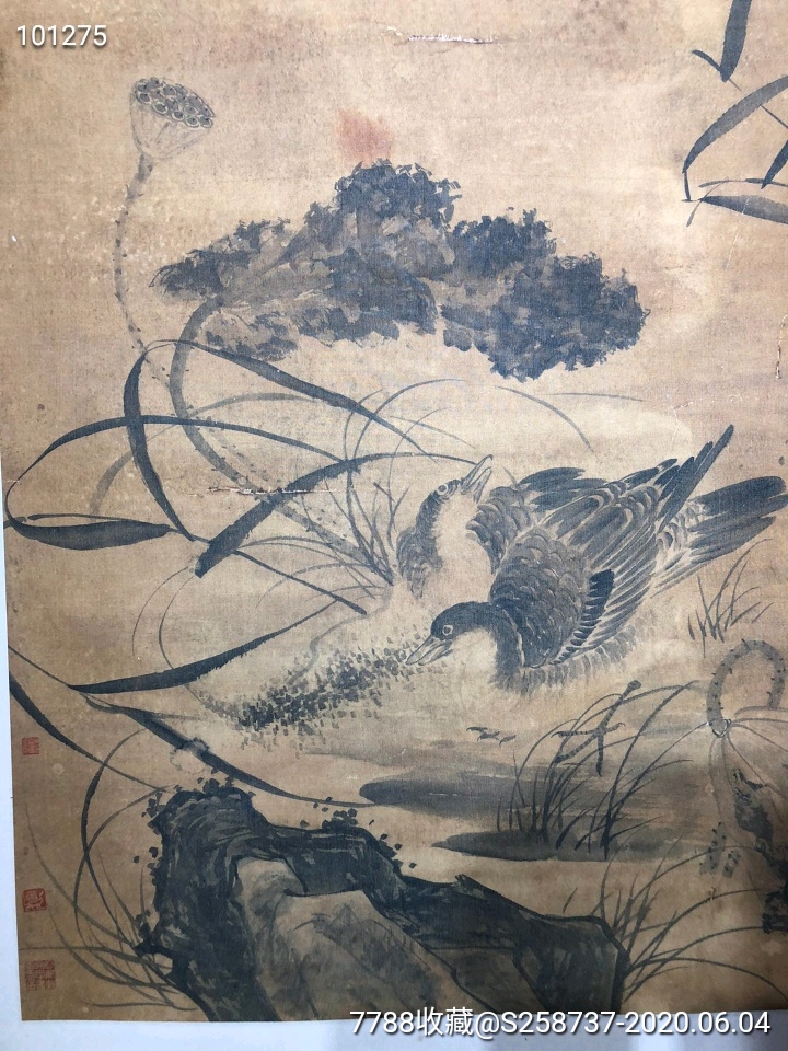 林良手绘画一幅
