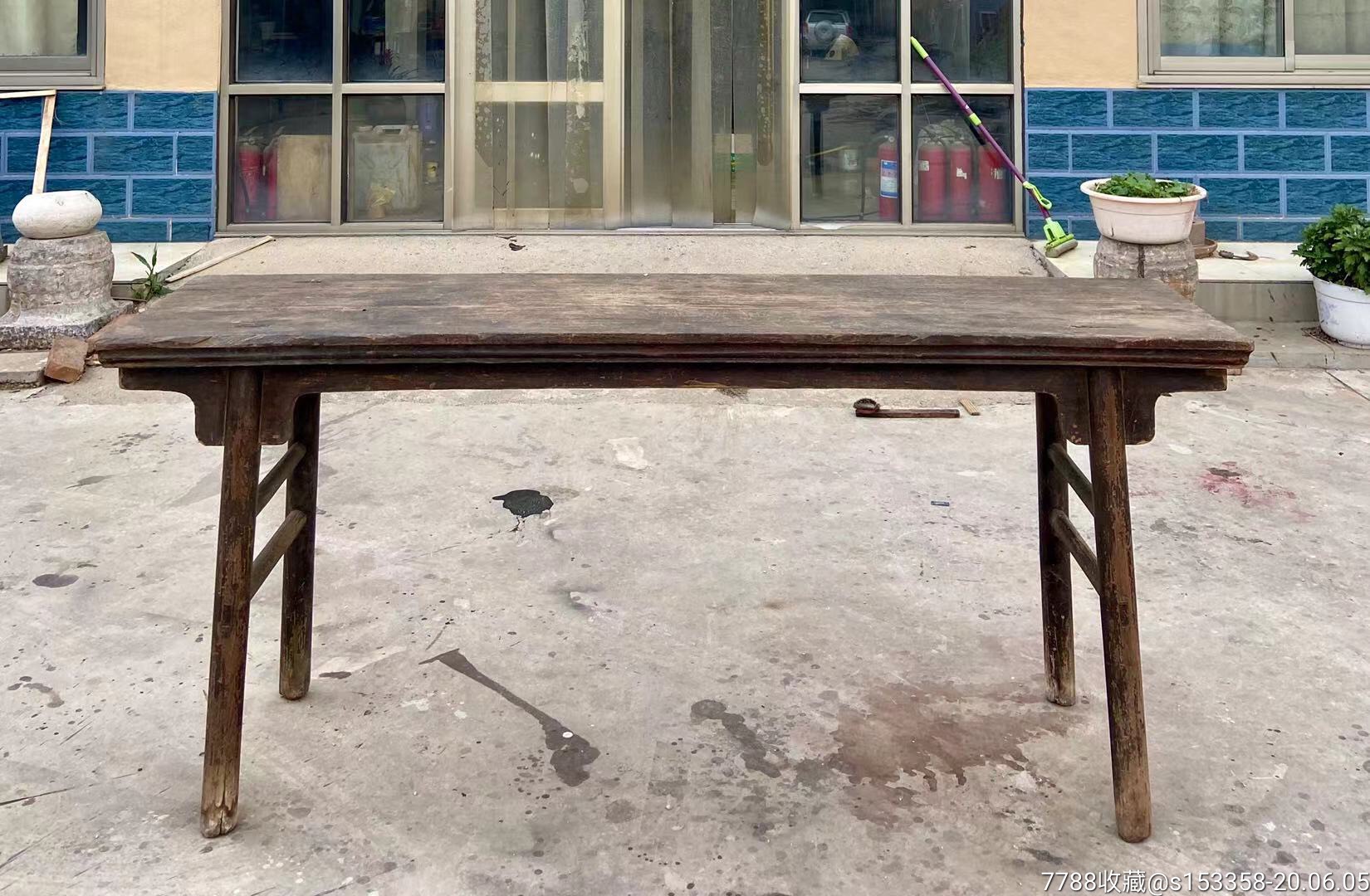 明代榆木独面刀牙案