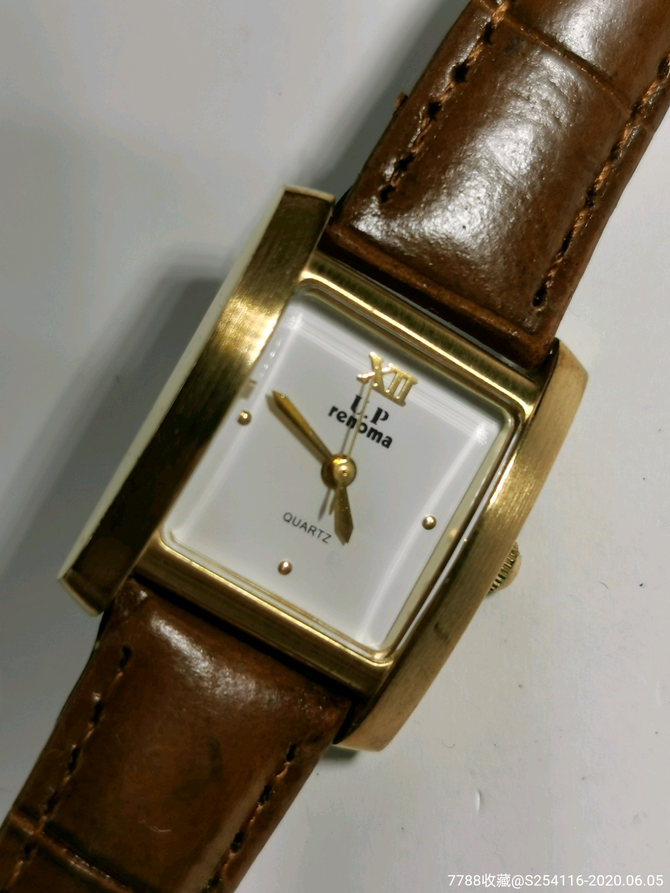 renoma石英女表表盘21mm厚8mm走时精准保真正品日本机芯miyo,手表