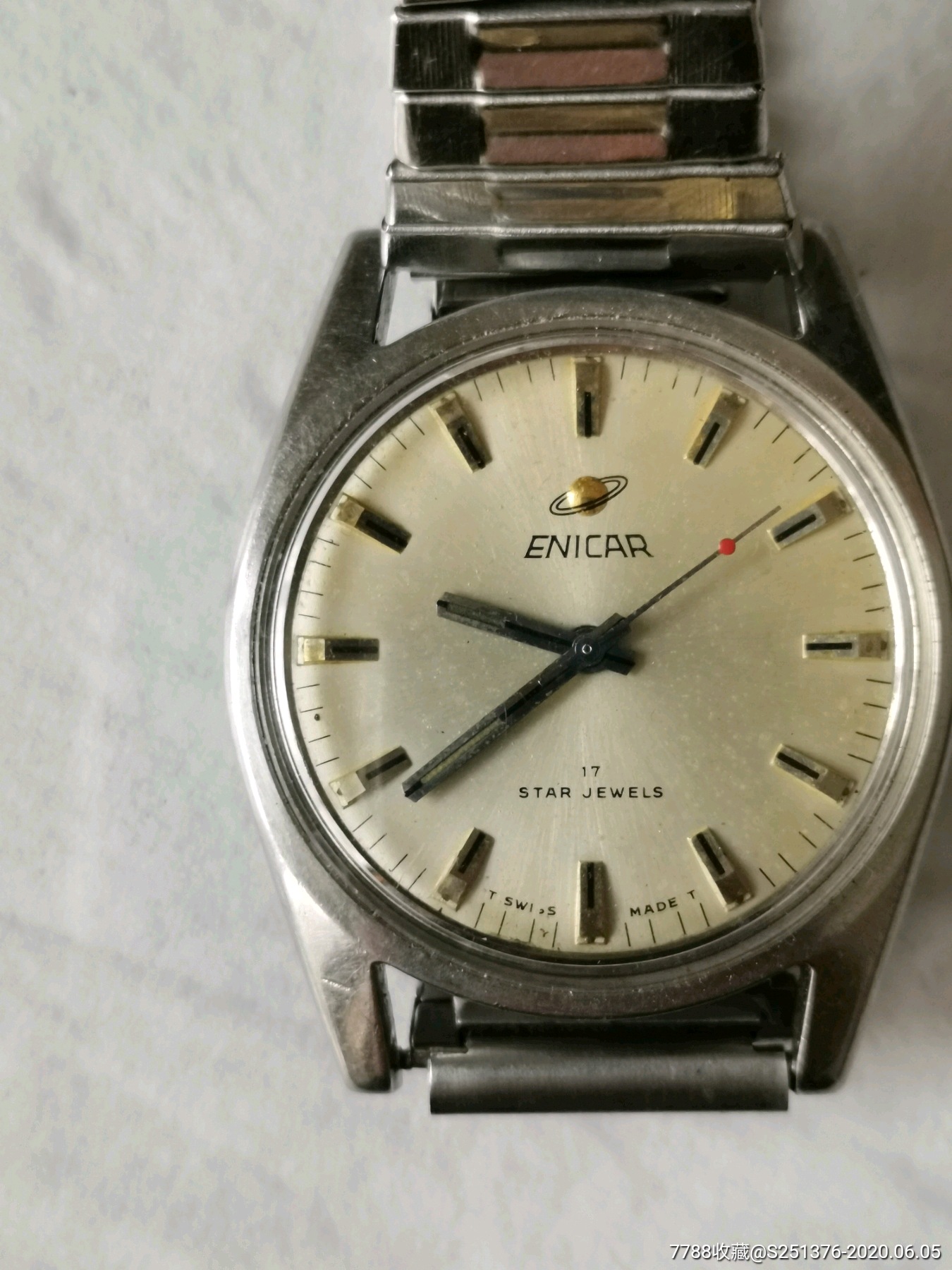 英纳格160机械男表【走时好】