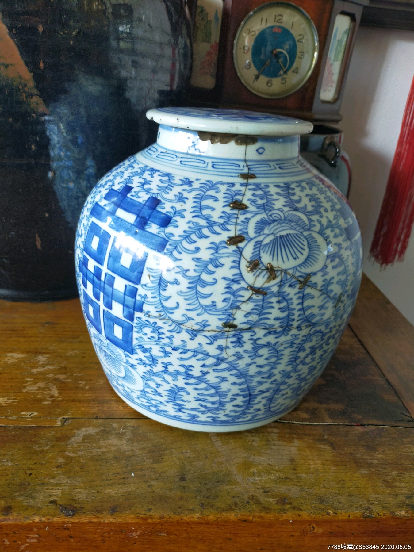 清代四喜大罐子