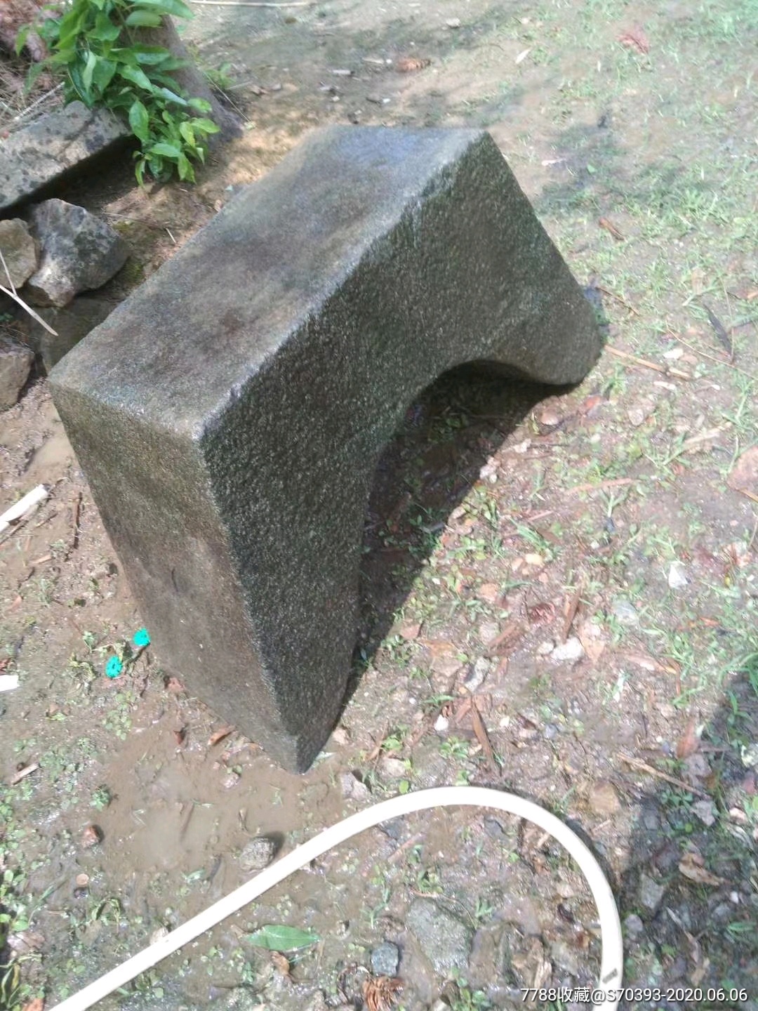 清代青石元宝石,漂亮