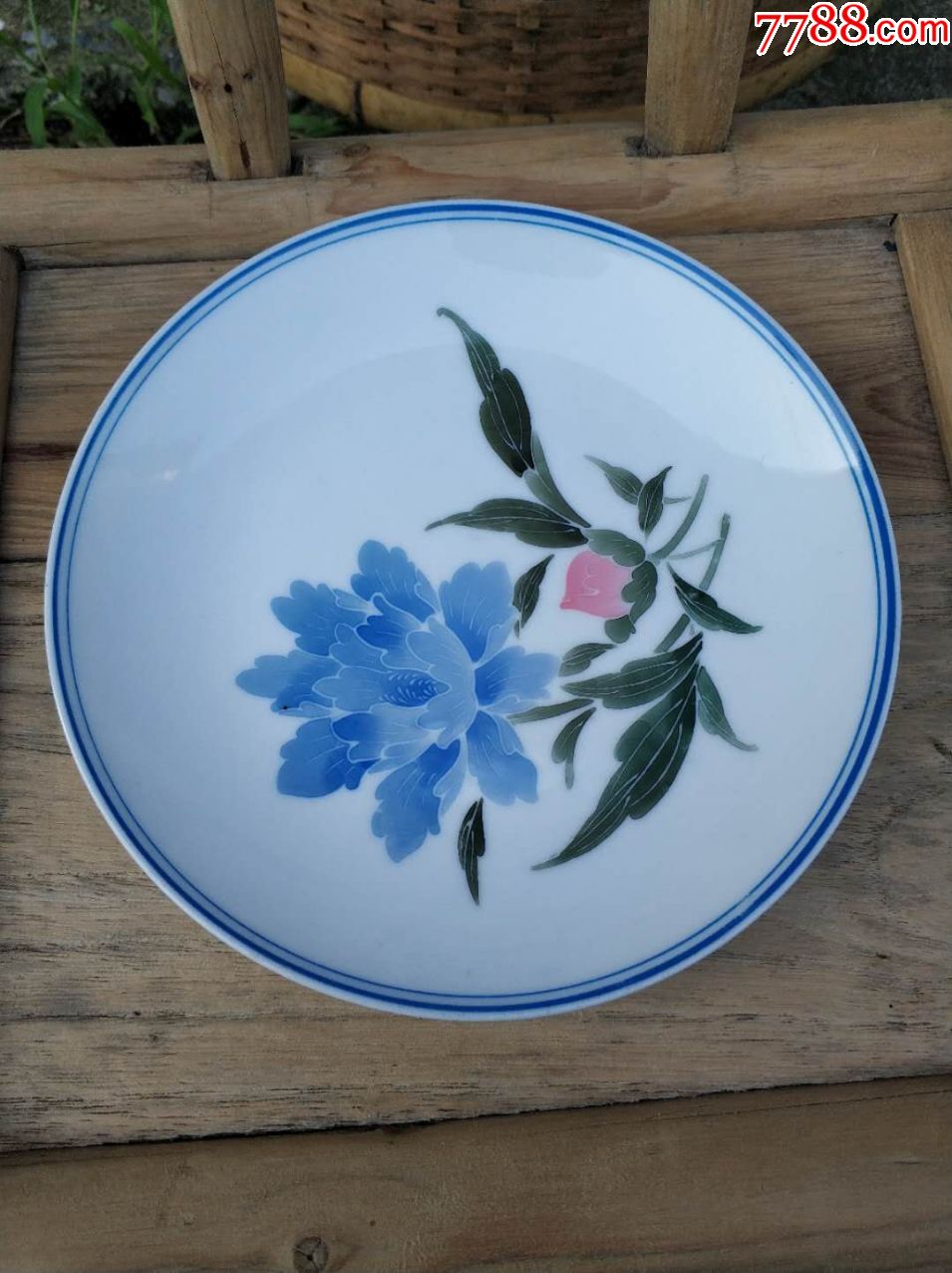 钻石款釉下五彩盘