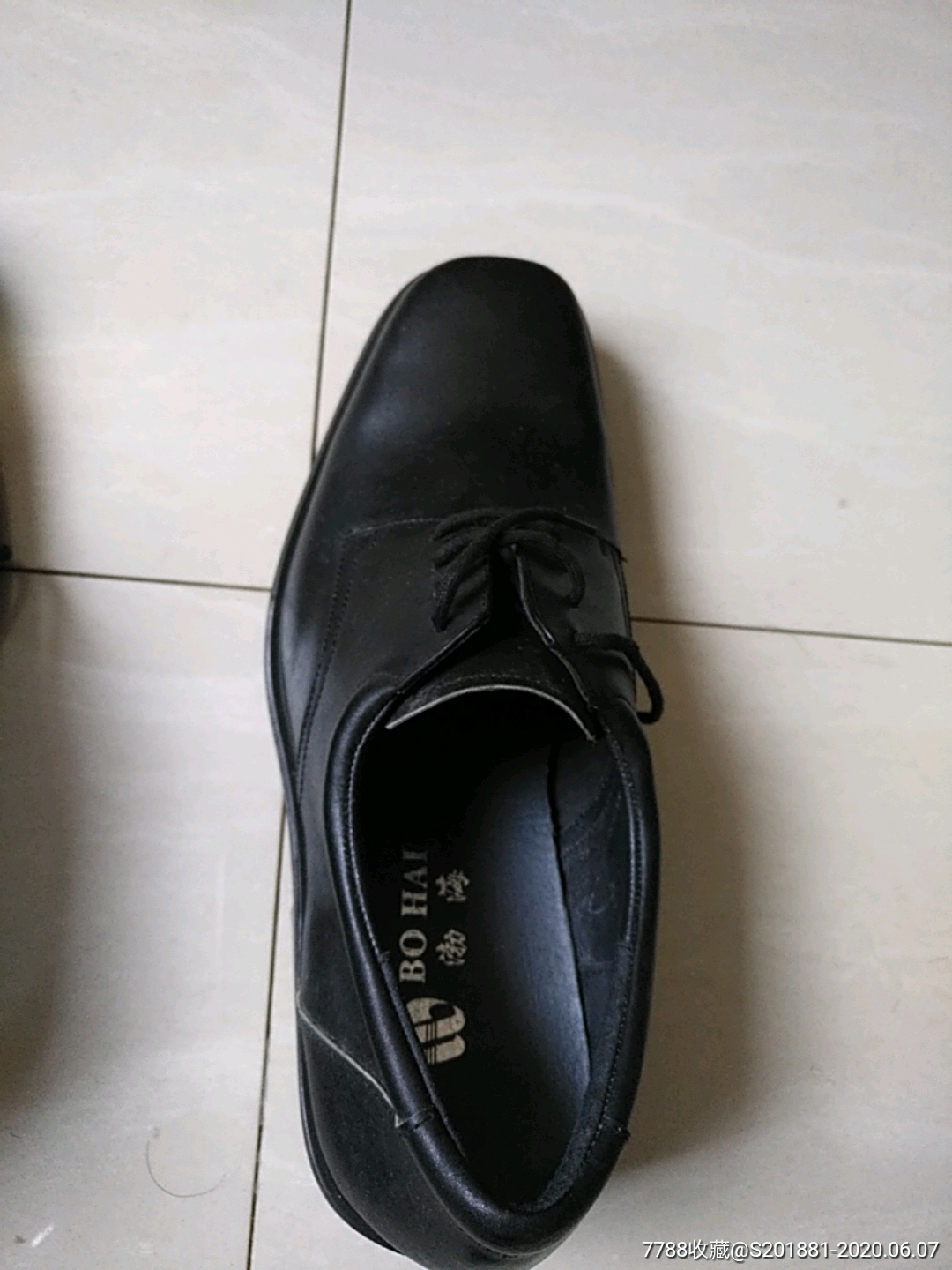 八十年代男式牛皮鞋(全新没穿过)