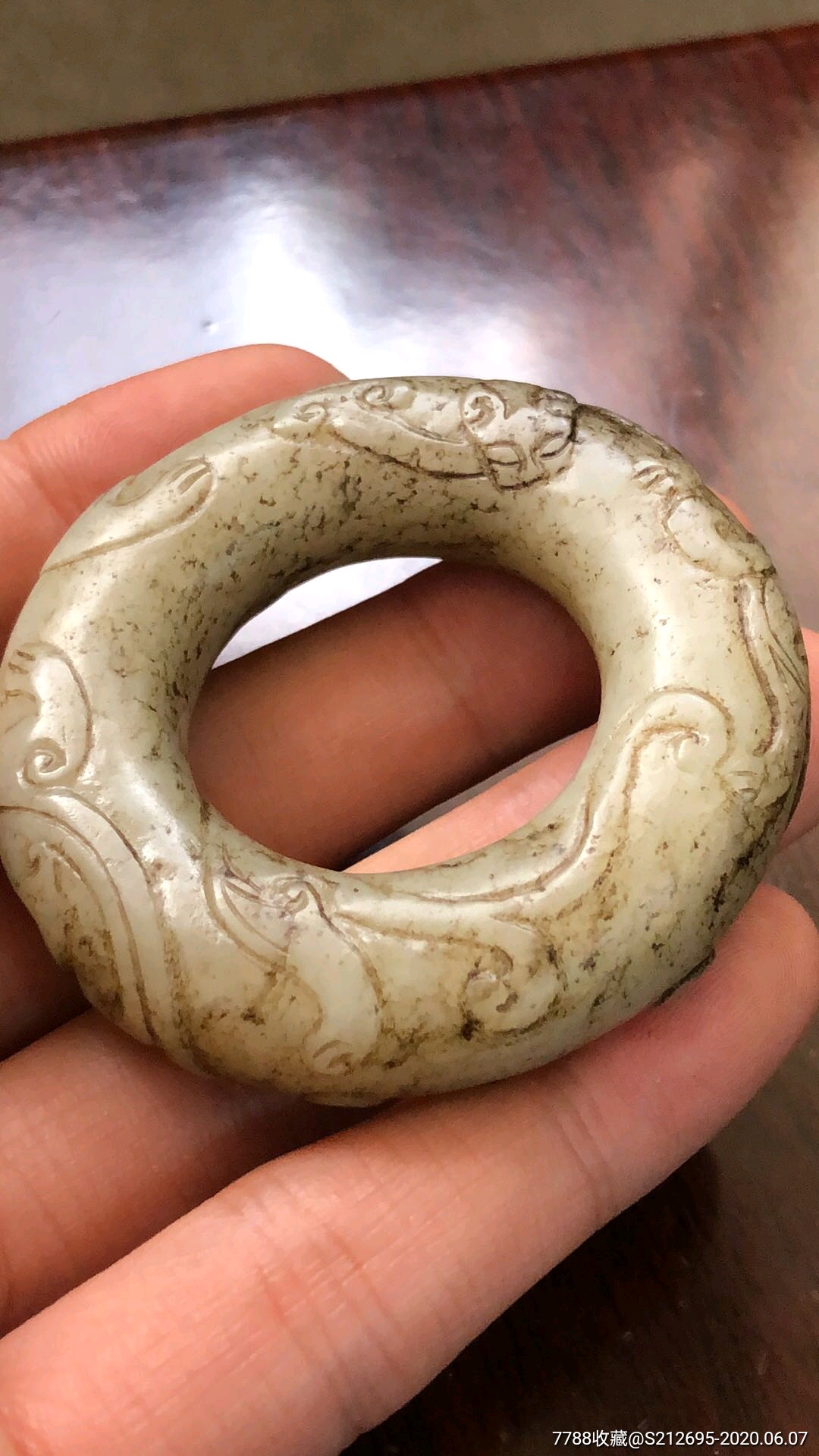 和田玉螭龙玉环_价格2600.0000元_第3张_7788收藏__收藏热线