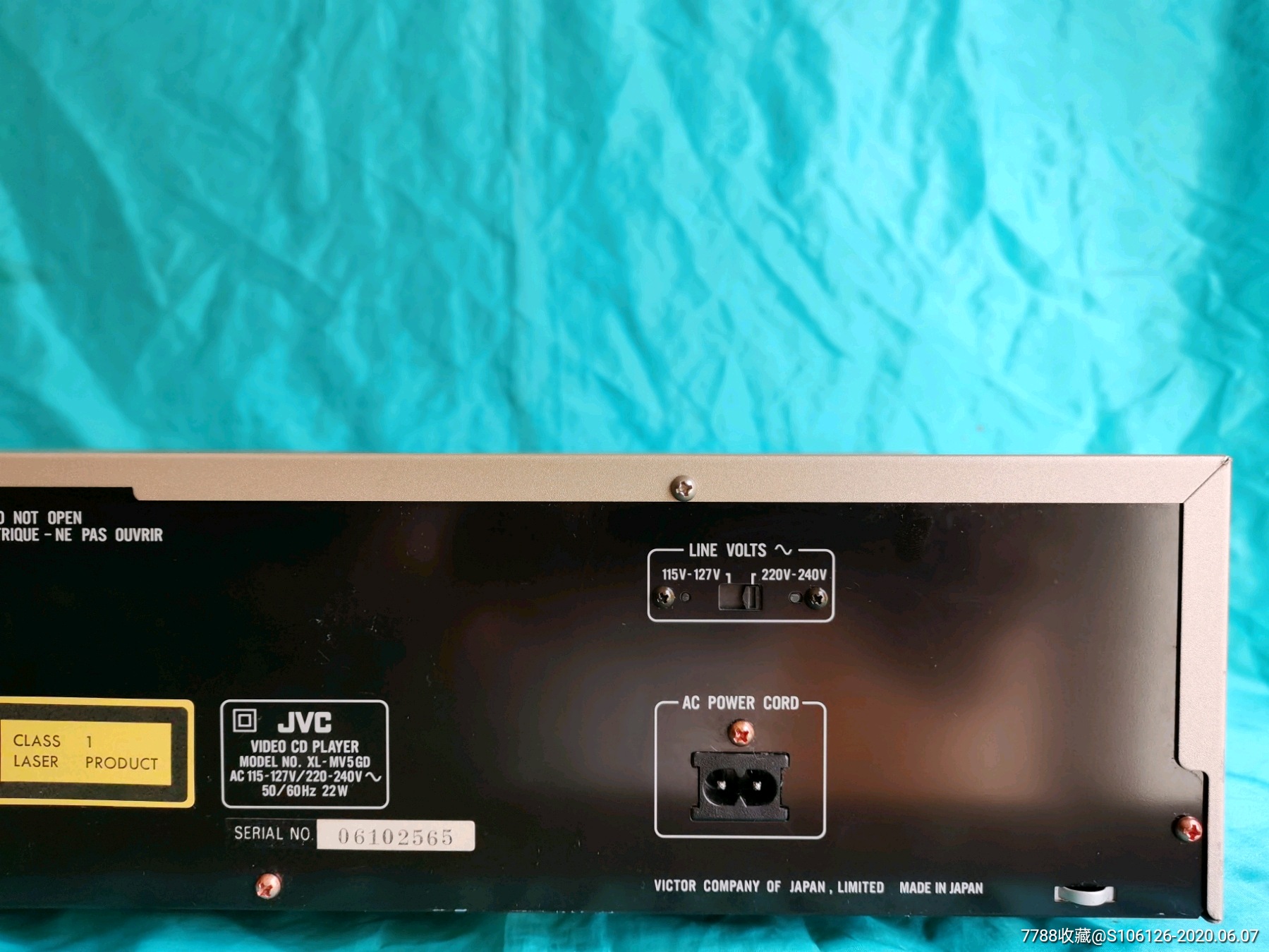 jvc三碟播放机cdvcd-录像机/影碟机-7788收藏