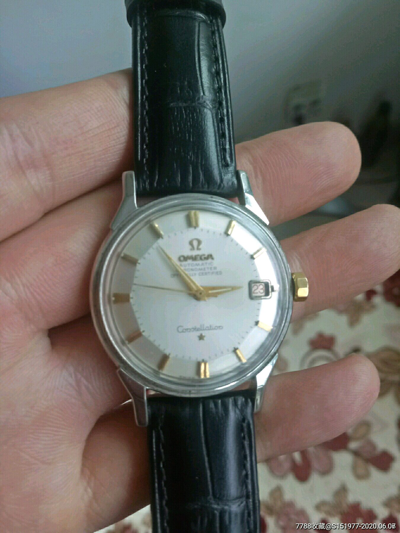 欧米茄天文台星座八卦面561机芯古董自动男表