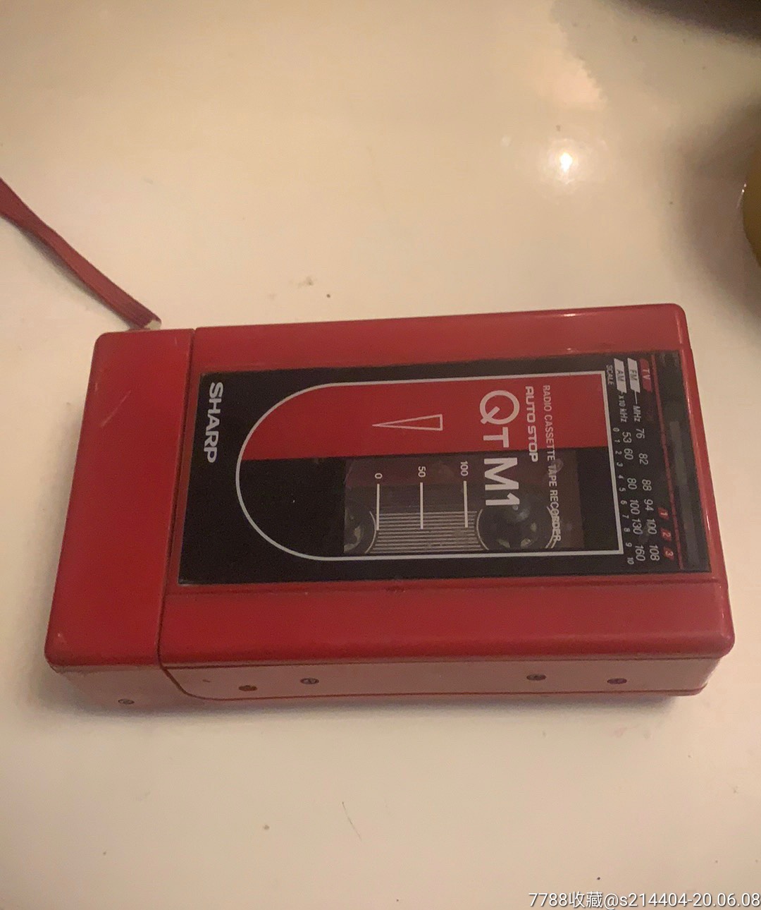 夏普早期随身听限量版qtm1-随身听/mp3-7788旧货商城