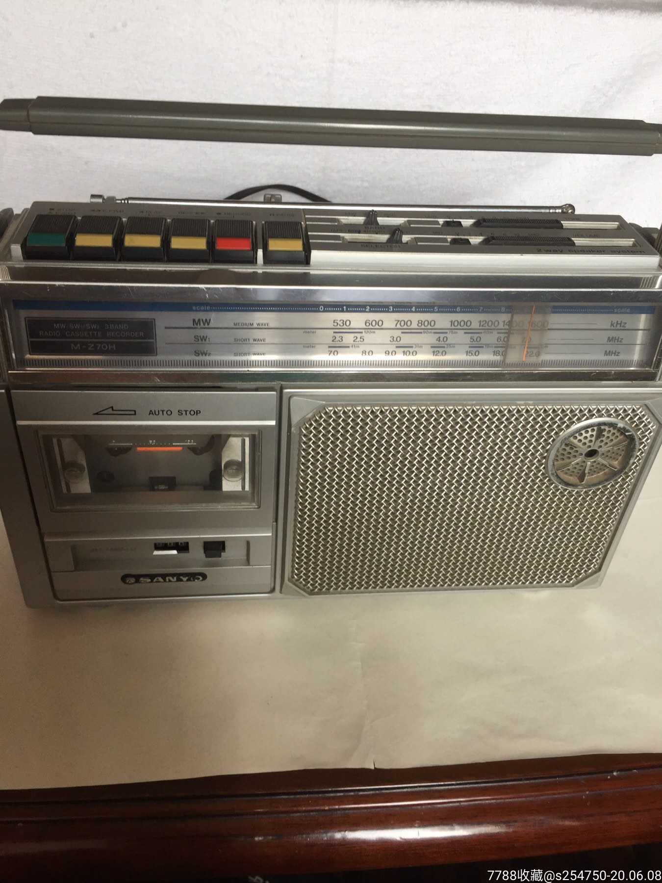 三洋牌收录机m-z70h型