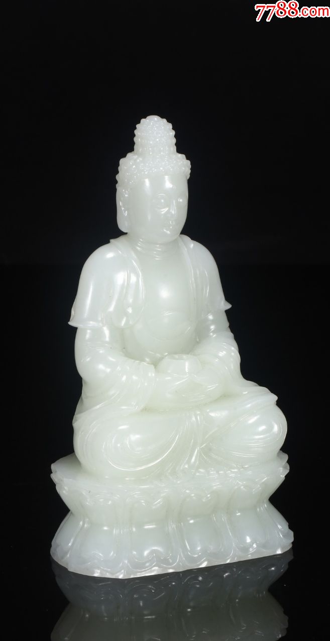 和田白玉释迦牟尼坐像