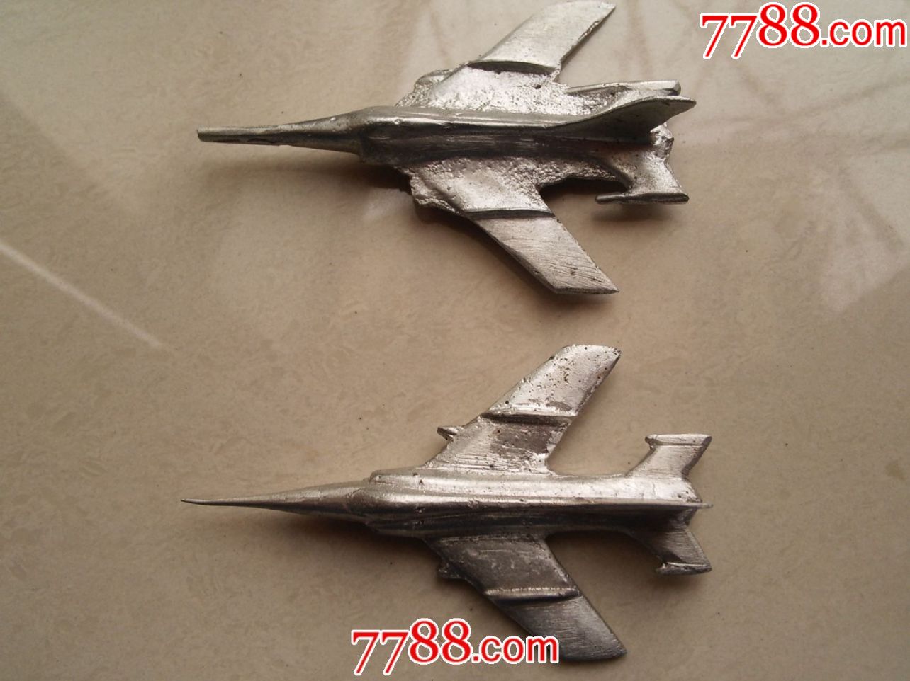 铝制战斗机模型两架-价格:90元-se73569438-其他传统玩具-零售-7788