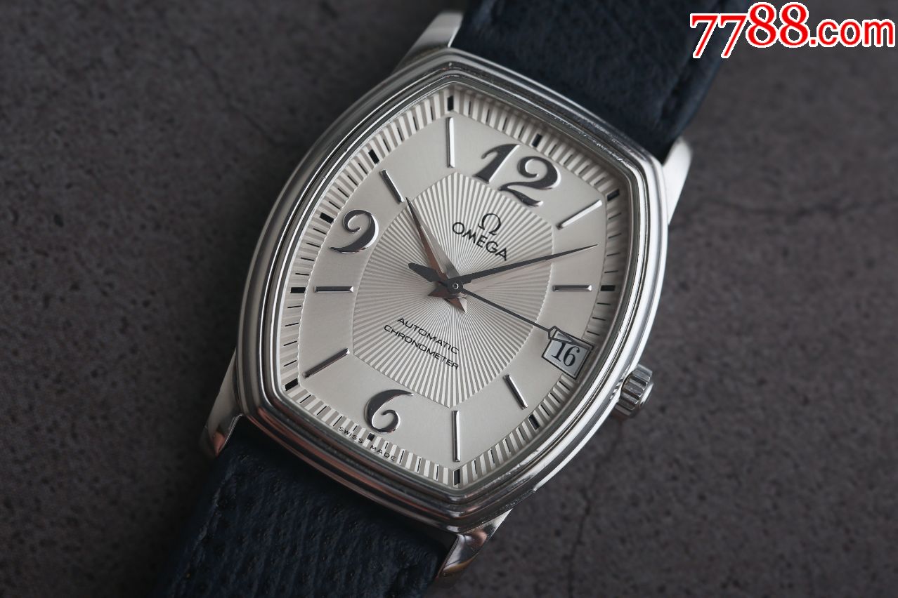 瑞士欧米茄手表经典酒桶款1120机芯大斑马纹刻度极度优雅