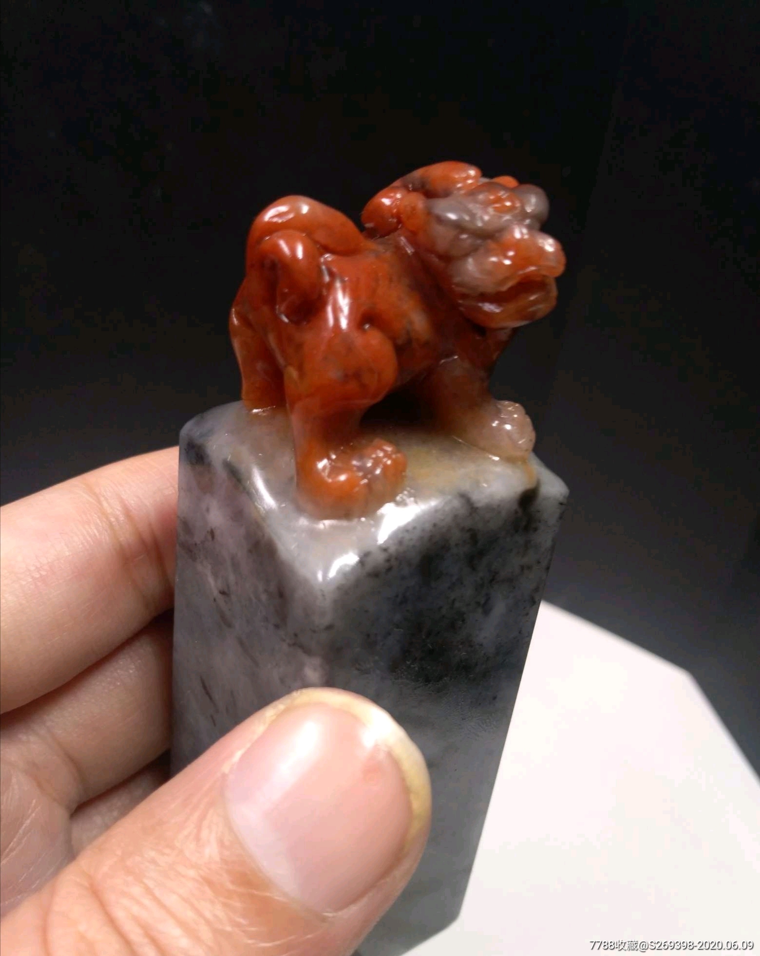 鸿运当头精品印章