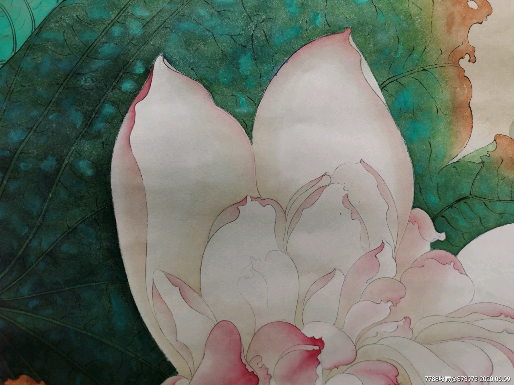 任重工笔重彩荷花