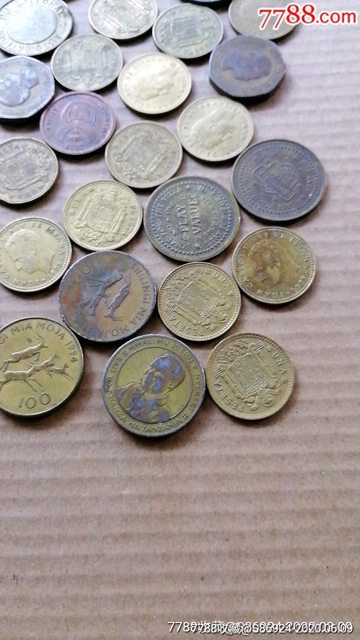 各国多年份铜币42枚合售