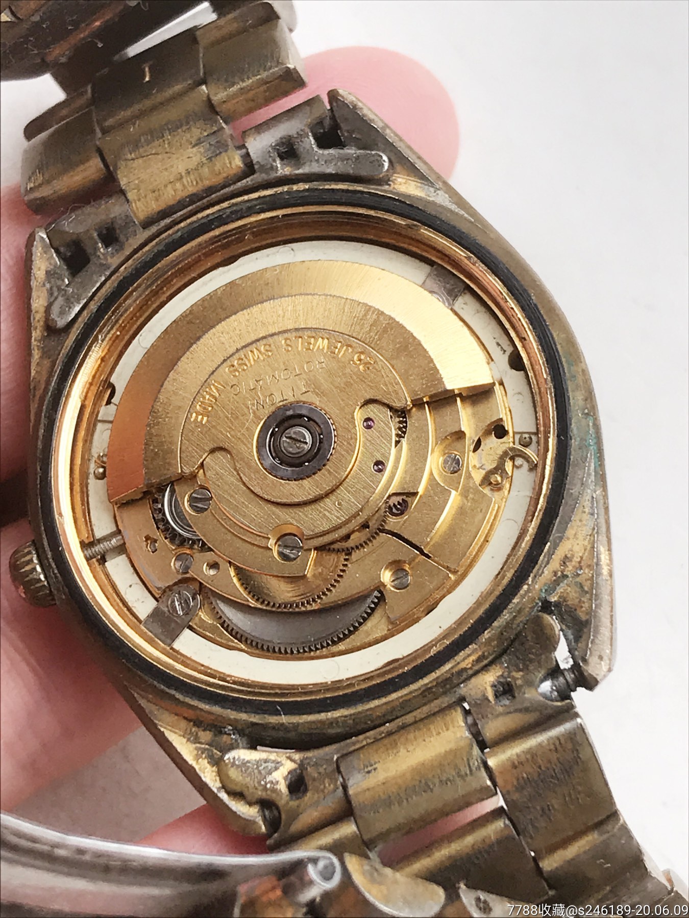 梅花搭瑞士2834机械机芯