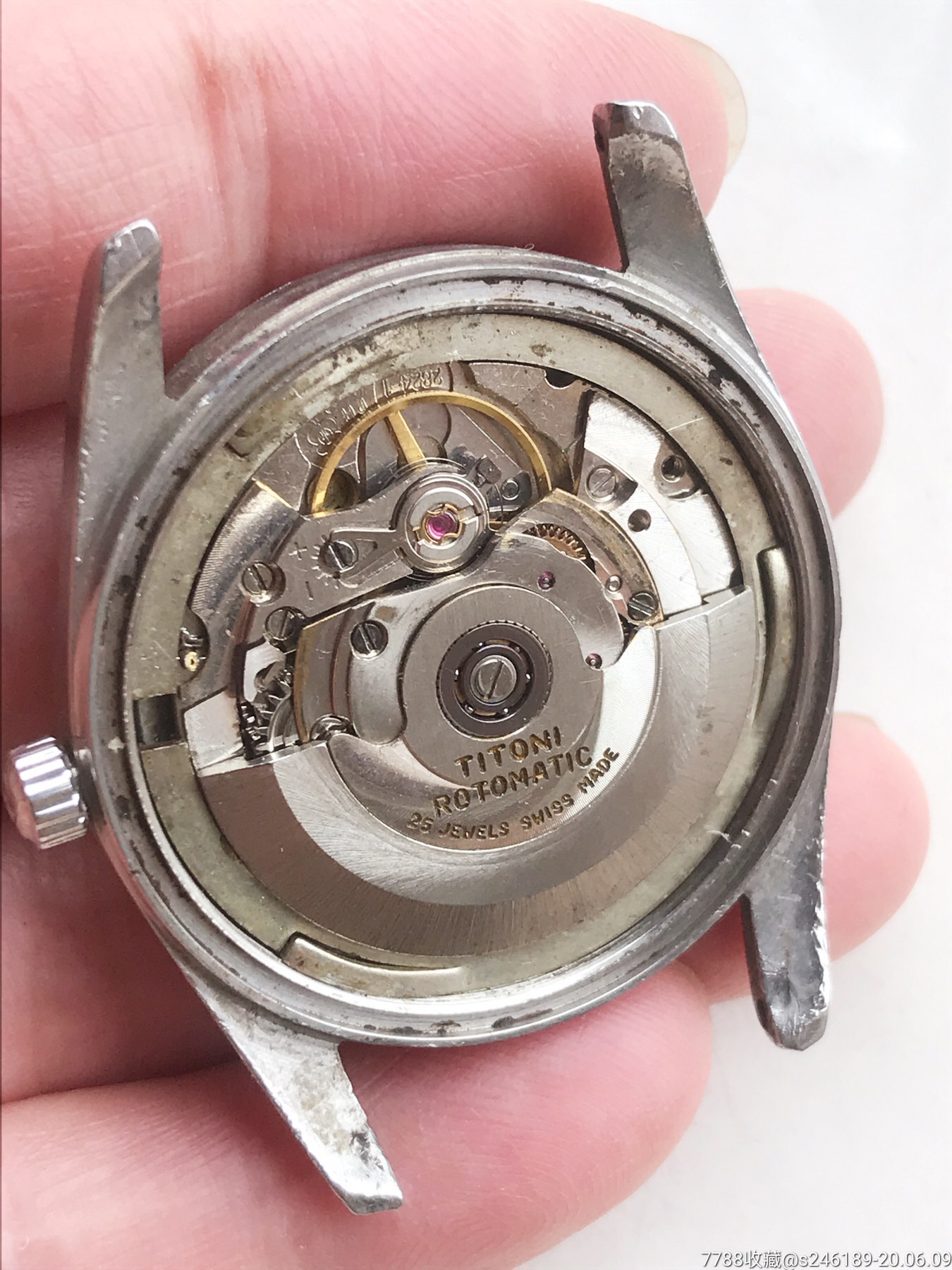 梅花搭瑞士2824机械机芯