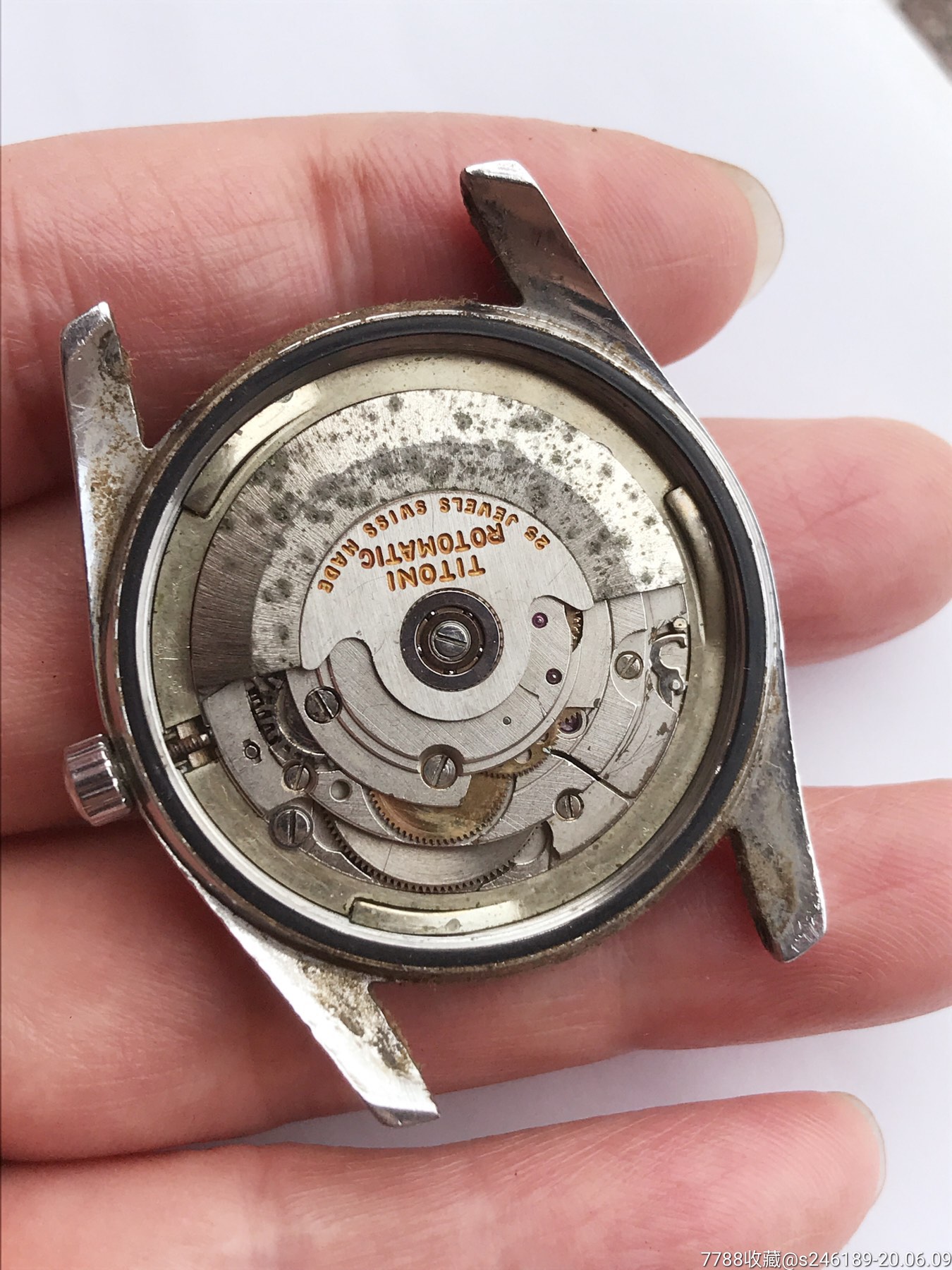 梅花搭瑞士2824机械机芯