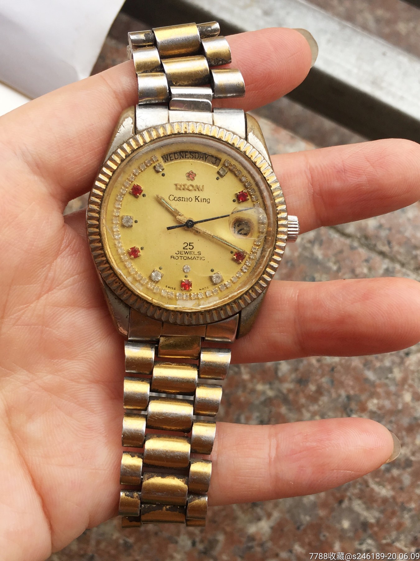 梅花搭瑞士2834机械机芯_诚意二手手表【7788钟表收藏】