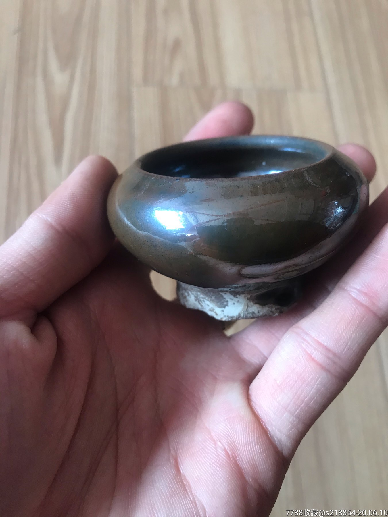 清代文房水盂一个