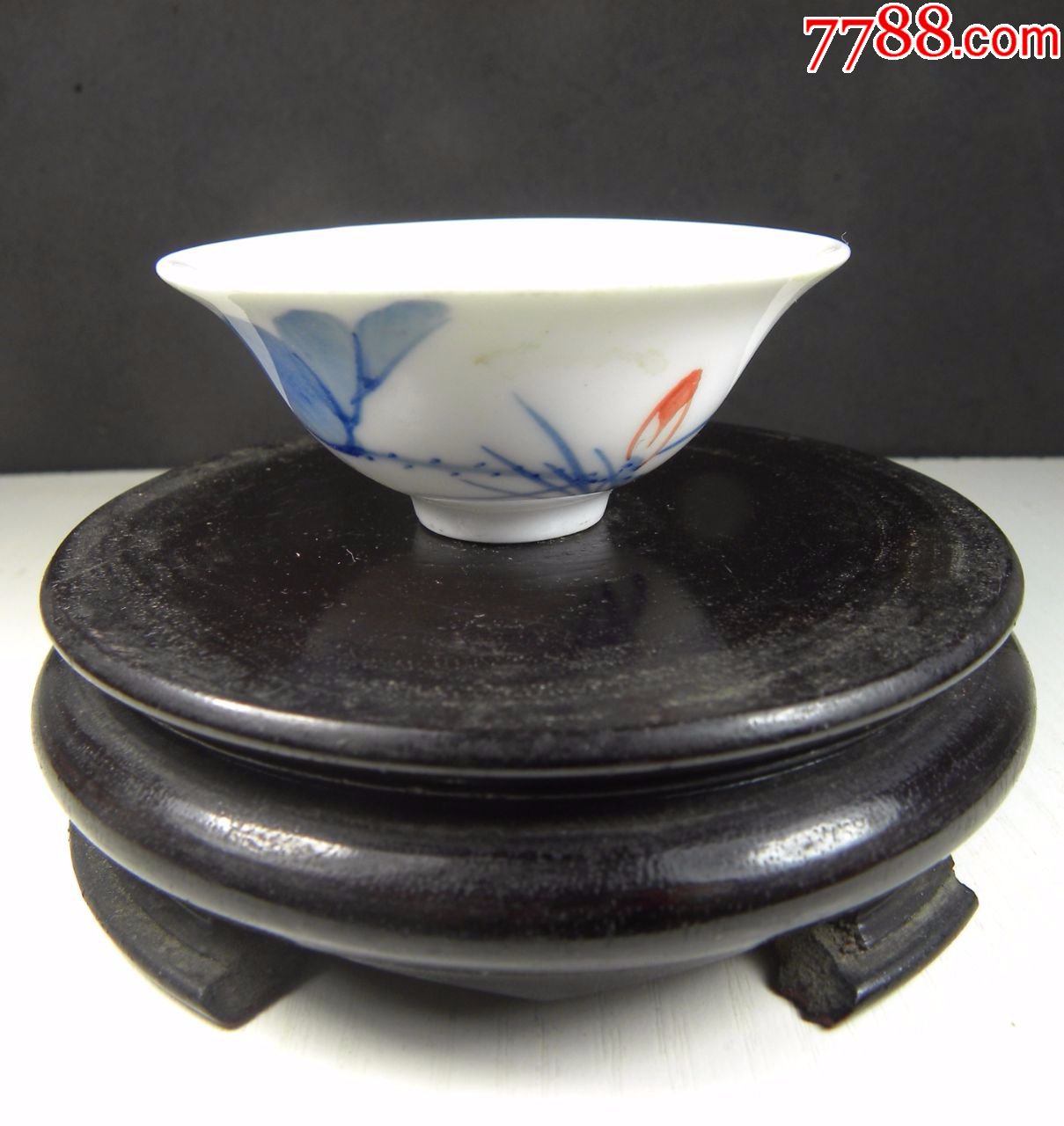 精品㊣■●玉●荷花杯-a10■---稀少_茶杯/茶盅/茶盏_第1张_7788印章