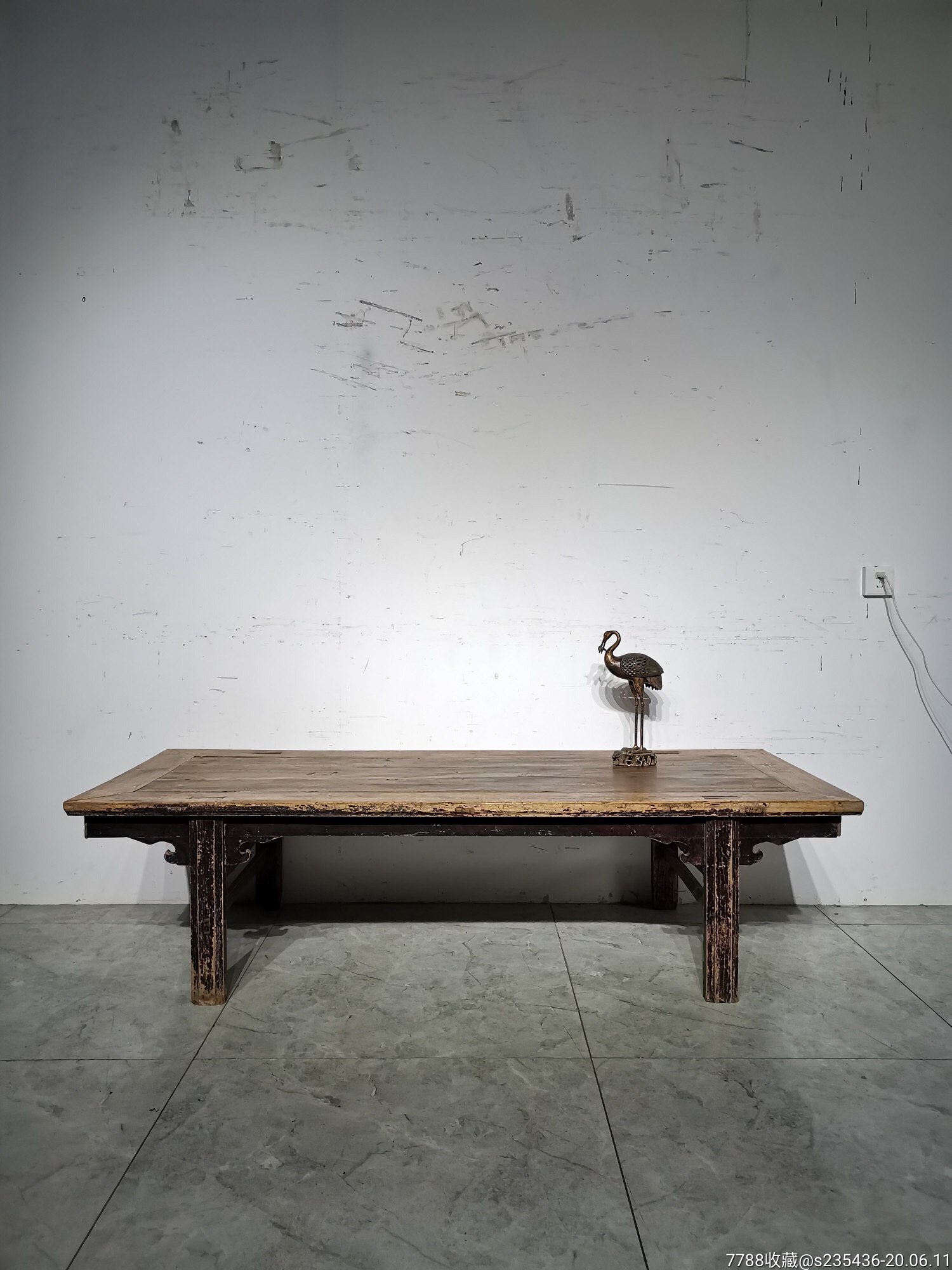 清朝,榆木矮桌饭桌茶桌炕桌