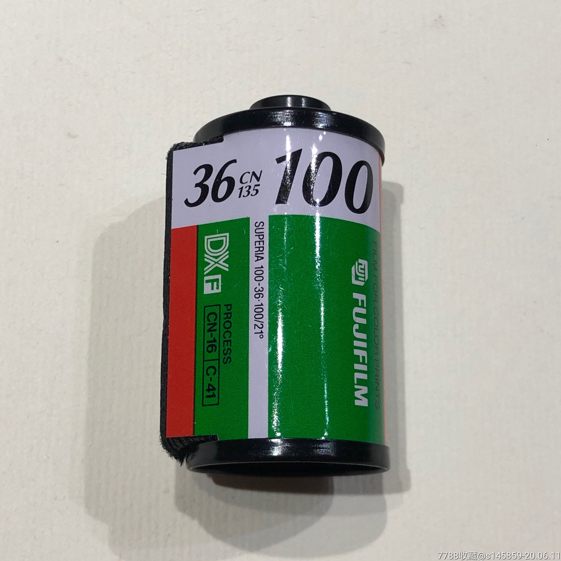 富士100度36张日本胶卷暗盒