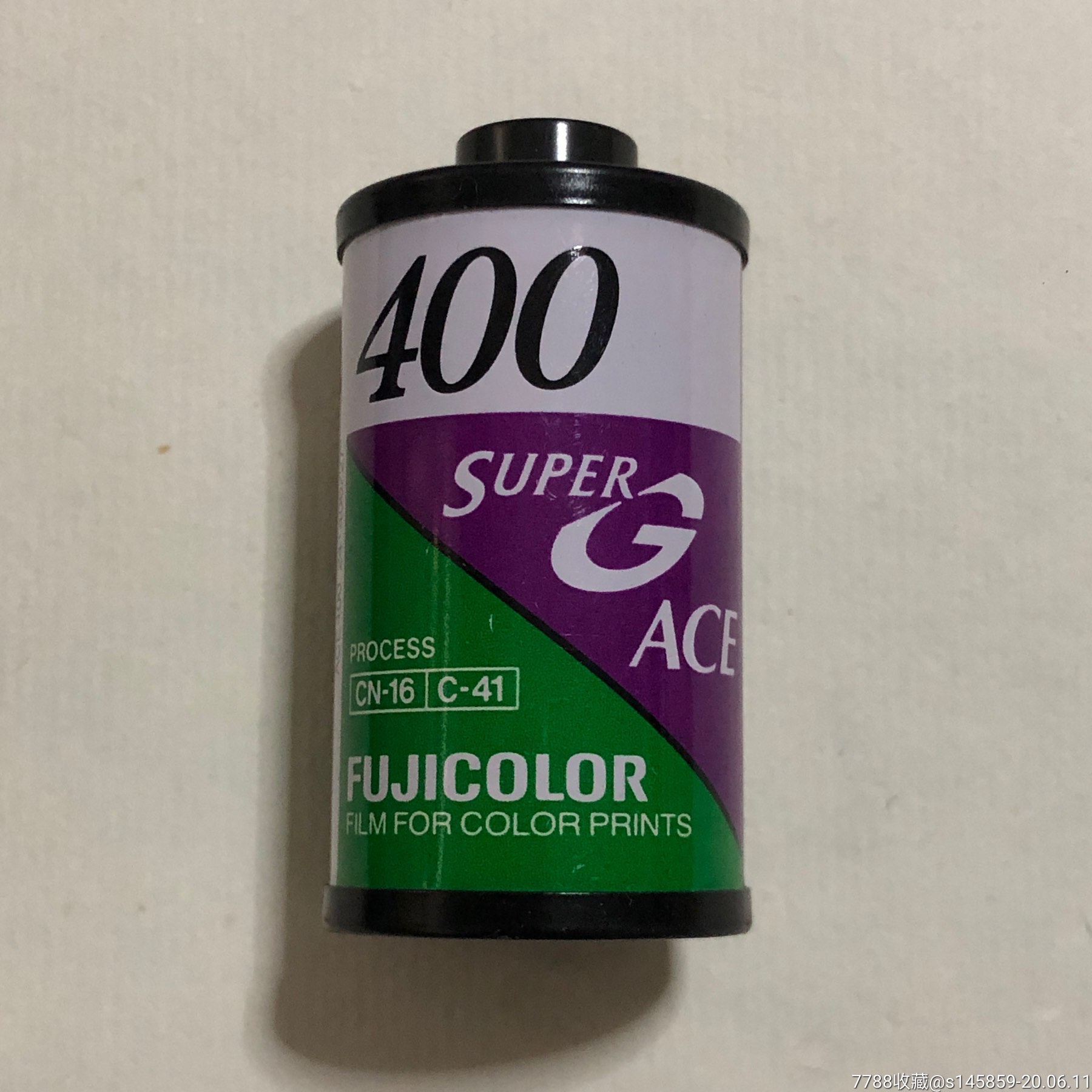 富士400度24张日本原产地胶卷暗盒紫色版