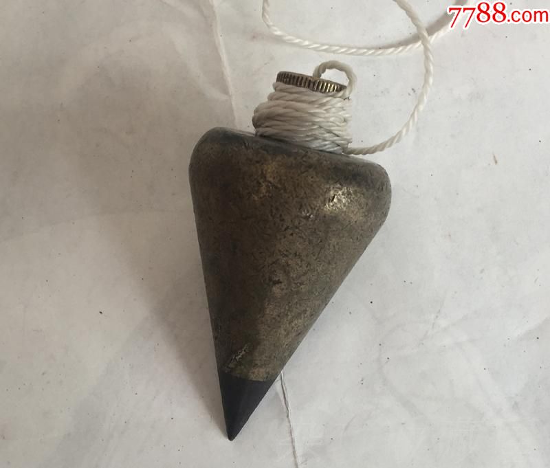 民俗收藏老铜线坠黄铜线陀老铜器铜线坠收藏吊线坠